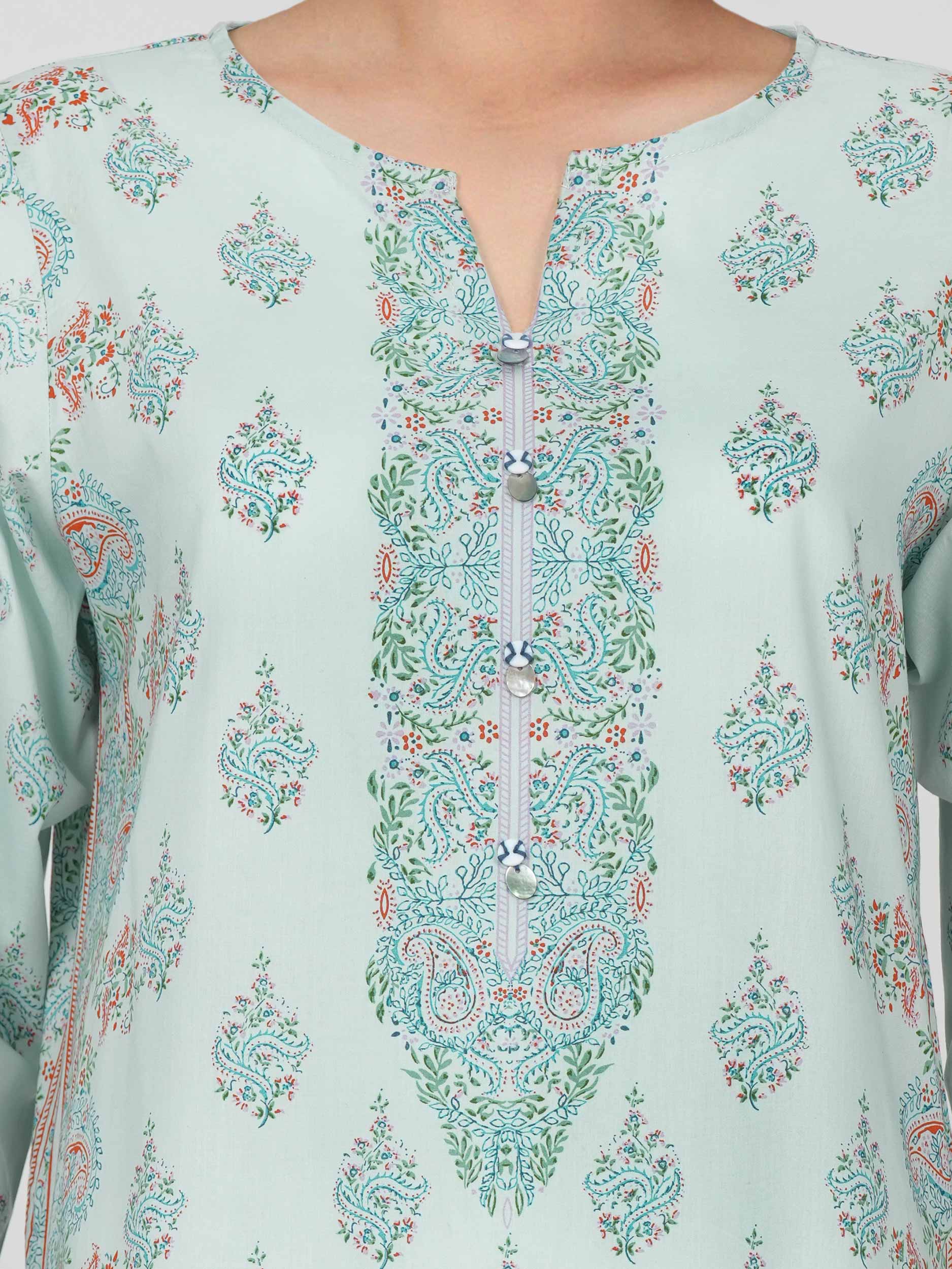 3 Piece Lawn Suit (Pret) - Image 4
