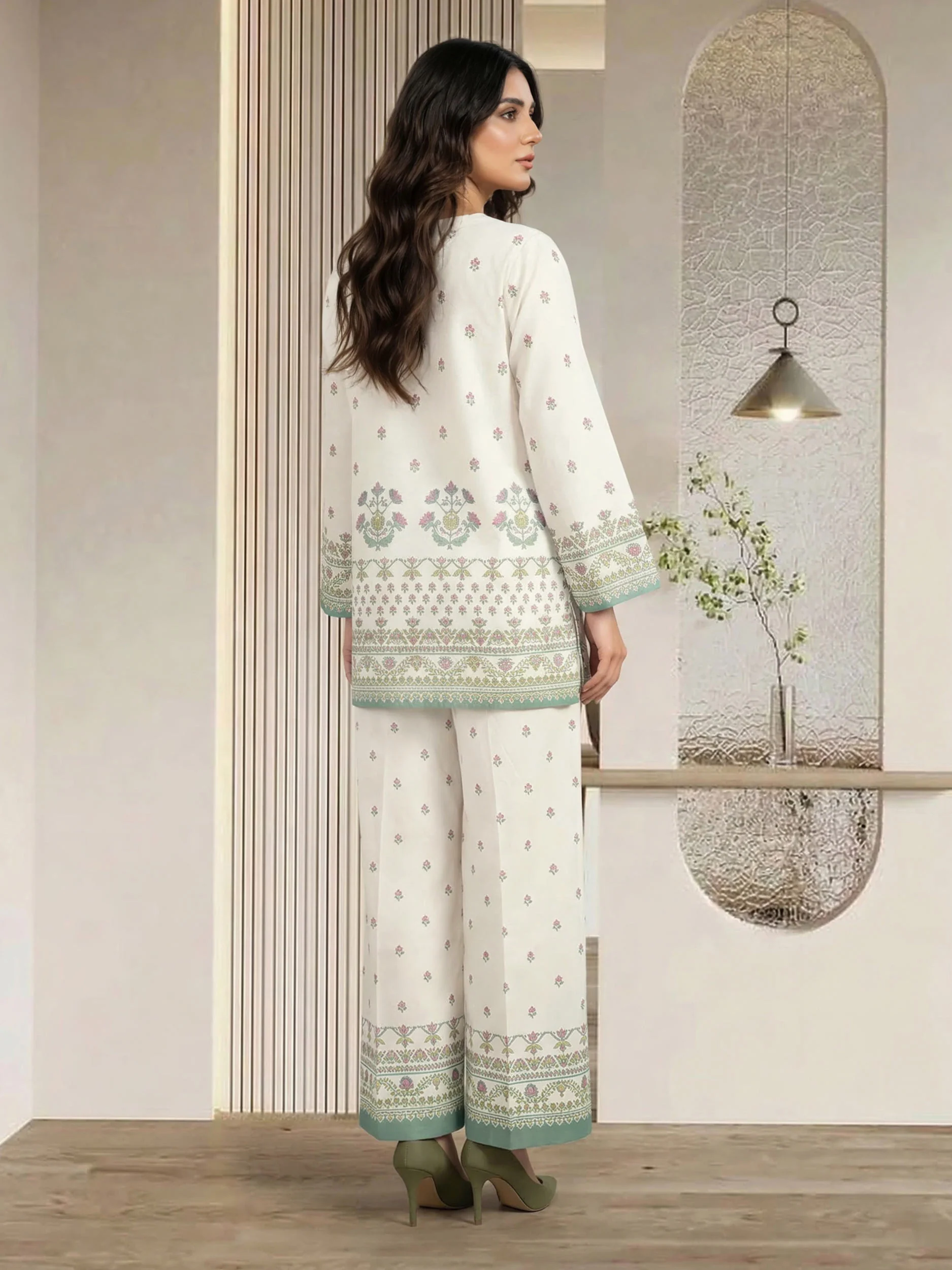 Lawn Slub Co-ord set - Image 3