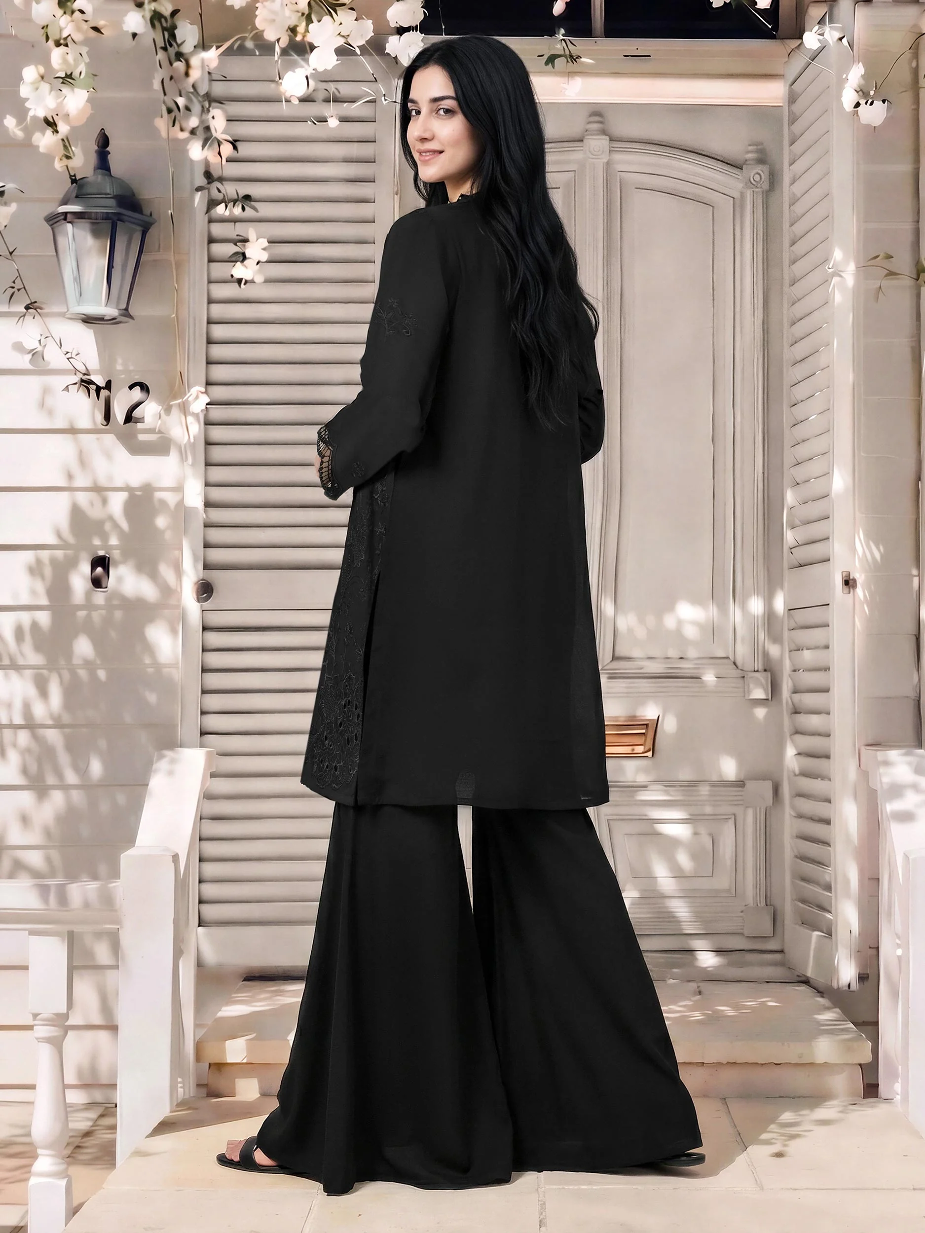 2 Piece Grip Suit- Embroidered (Pret) - Image 3