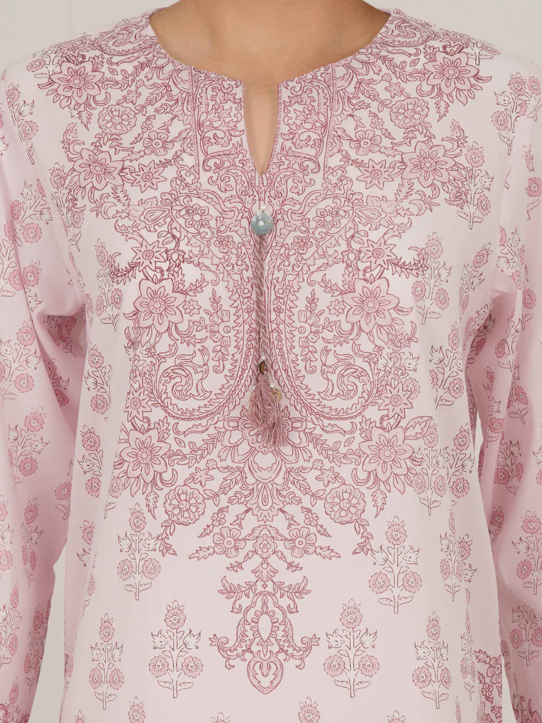3 Piece Lawn Suit- (Pret) - Image 4