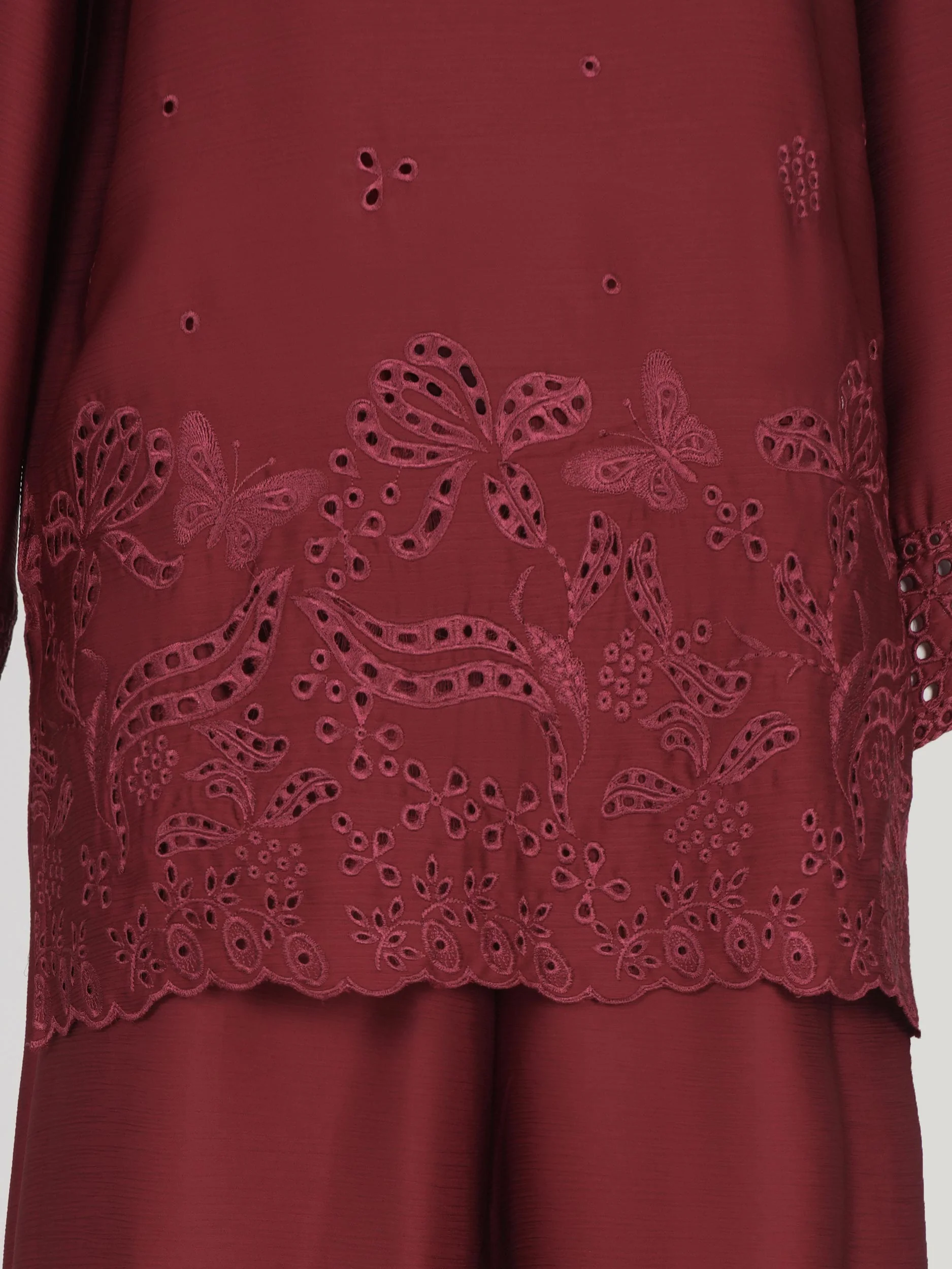 Silk Co-ord Set- Embroidered - Image 7