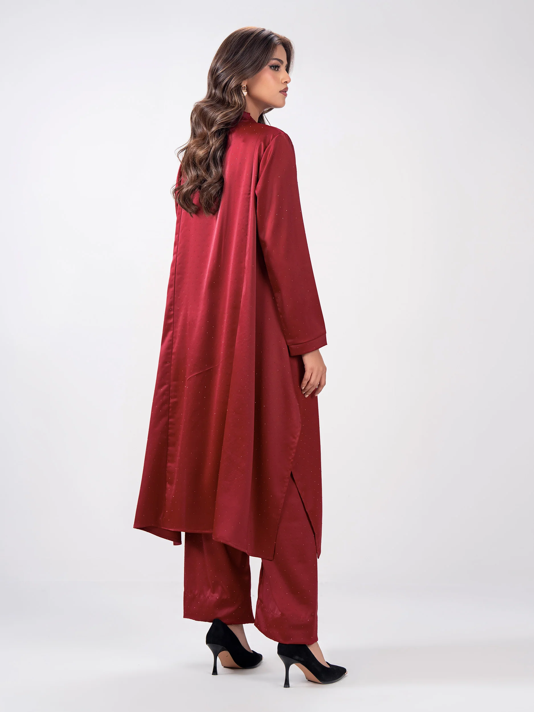 2 Piece Premium Silk- Embellished (Pret) - Image 3