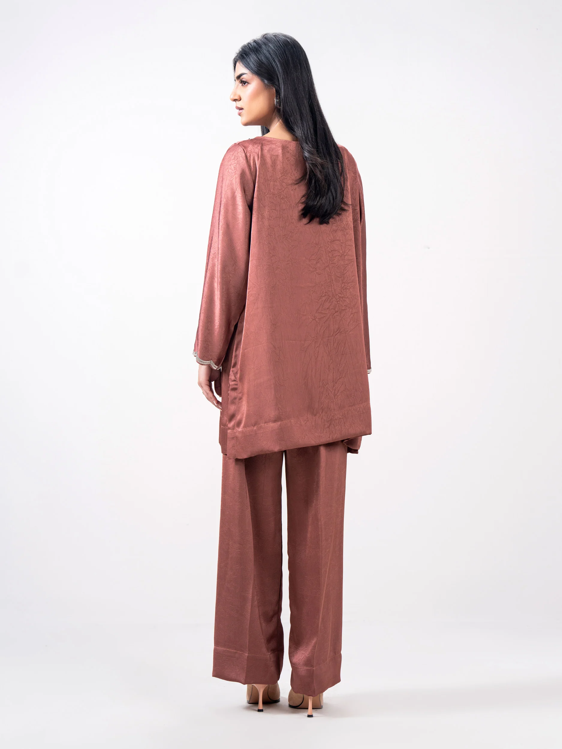 Premium Silk Co-ord set- Embellished - Image 3