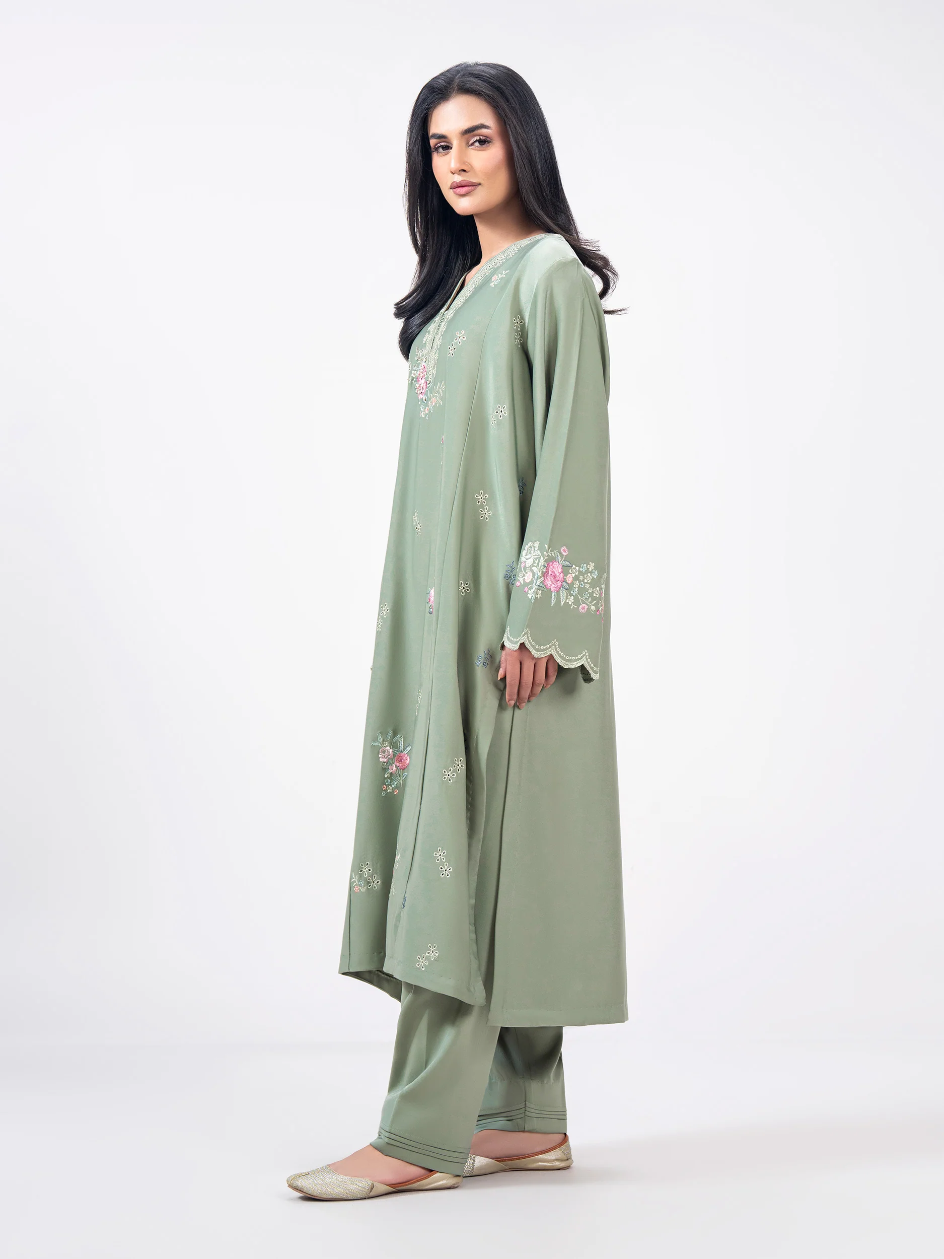 2 Piece Grip Suit- Embroidered (Pret) - Image 2