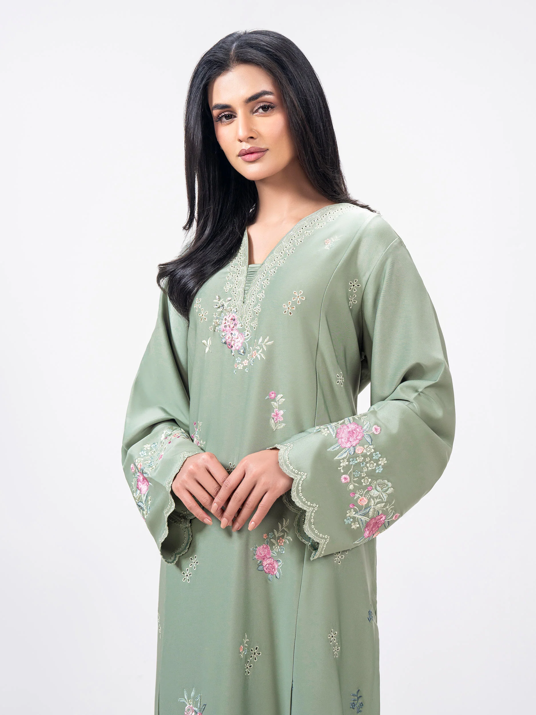 2 Piece Grip Suit- Embroidered (Pret) - Image 4