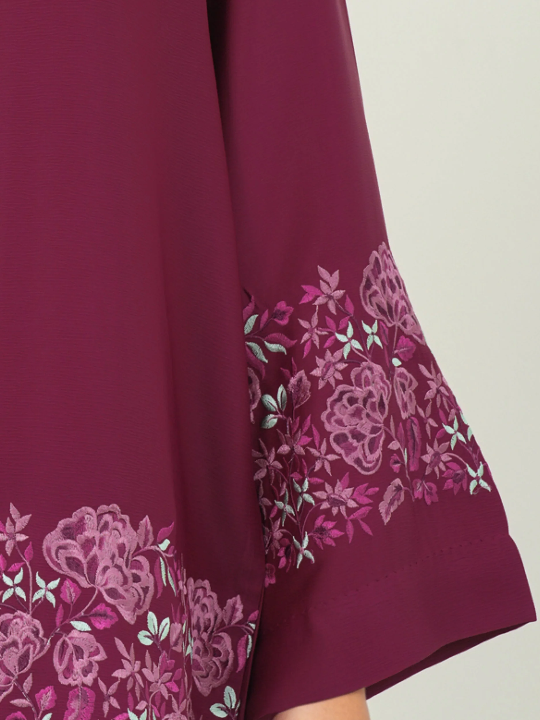 Premium Silk Co-ord set- Embroidered - Image 4