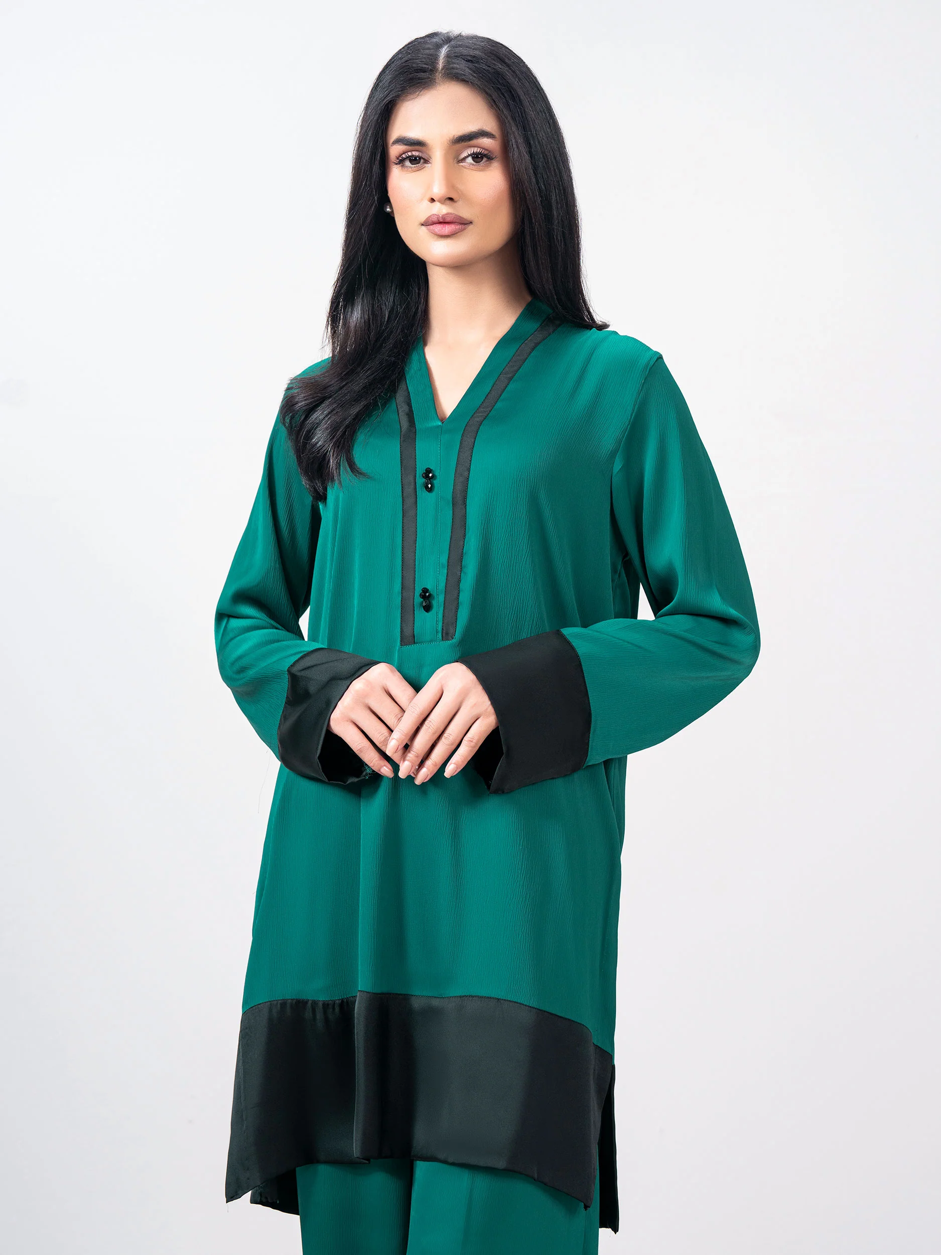 Silk Co-ord set- Embellished - Image 4