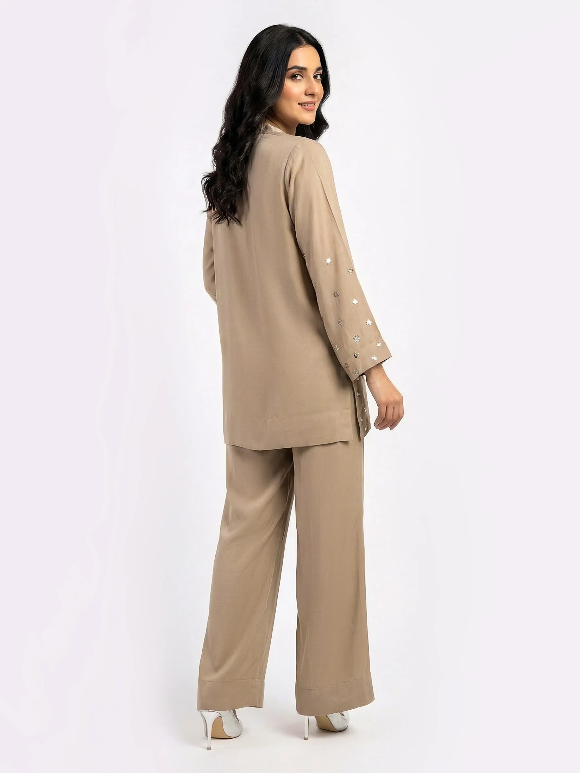 Silk Co-ord Set- Embellished - Image 2