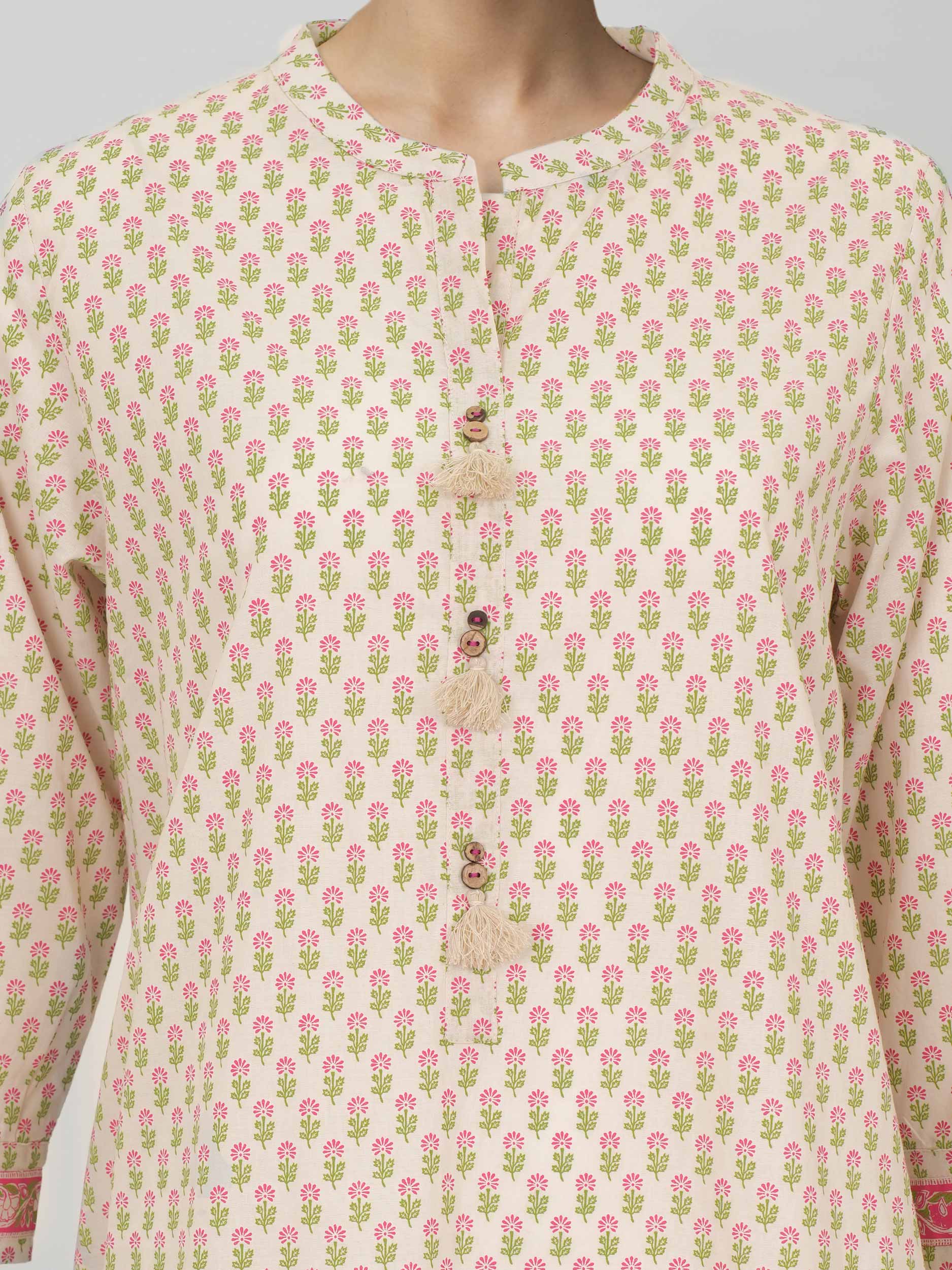 2 Piece Cambric Suit (Pret) - Image 4