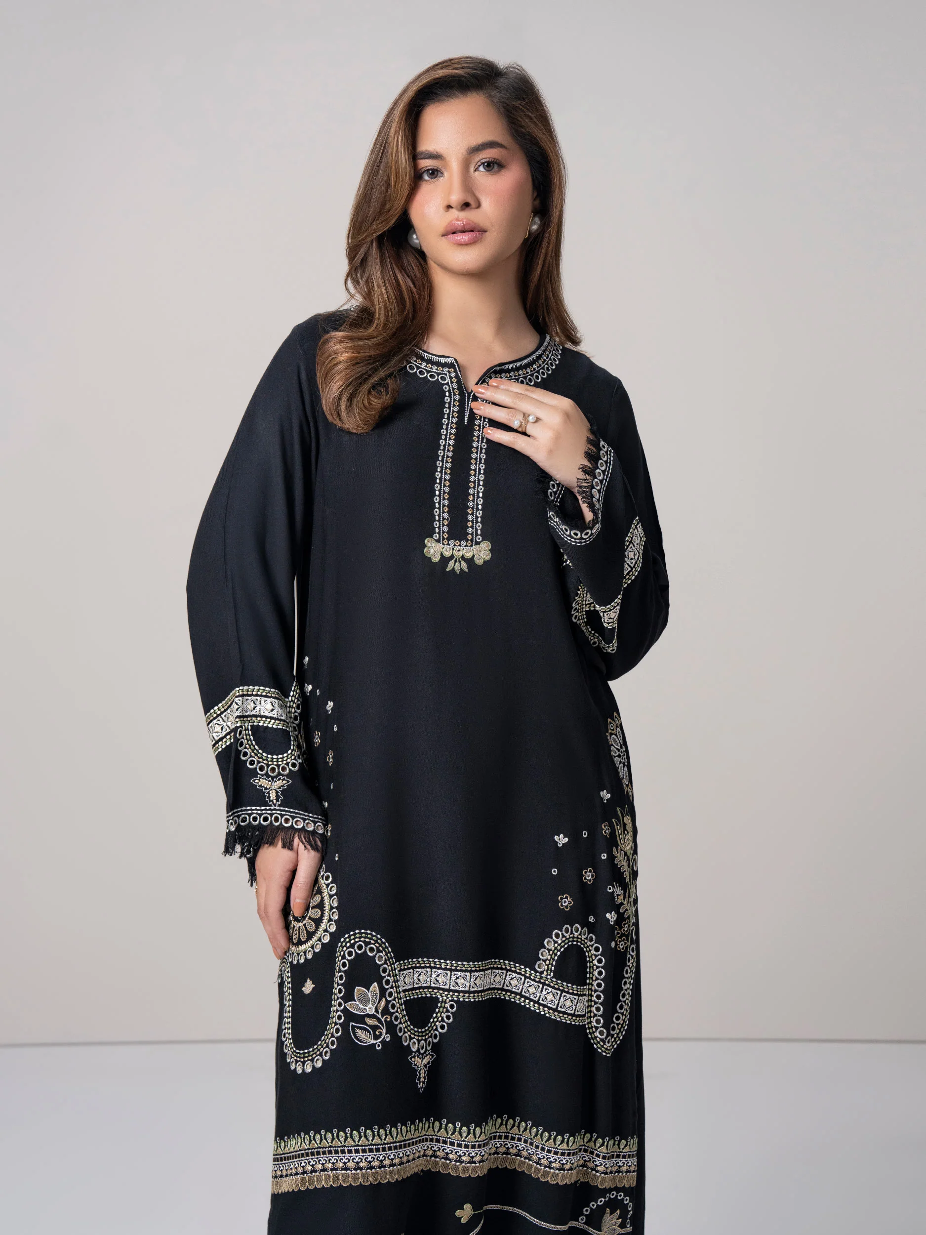 Marina Shirt- Embroidered ( Pret) - Image 3