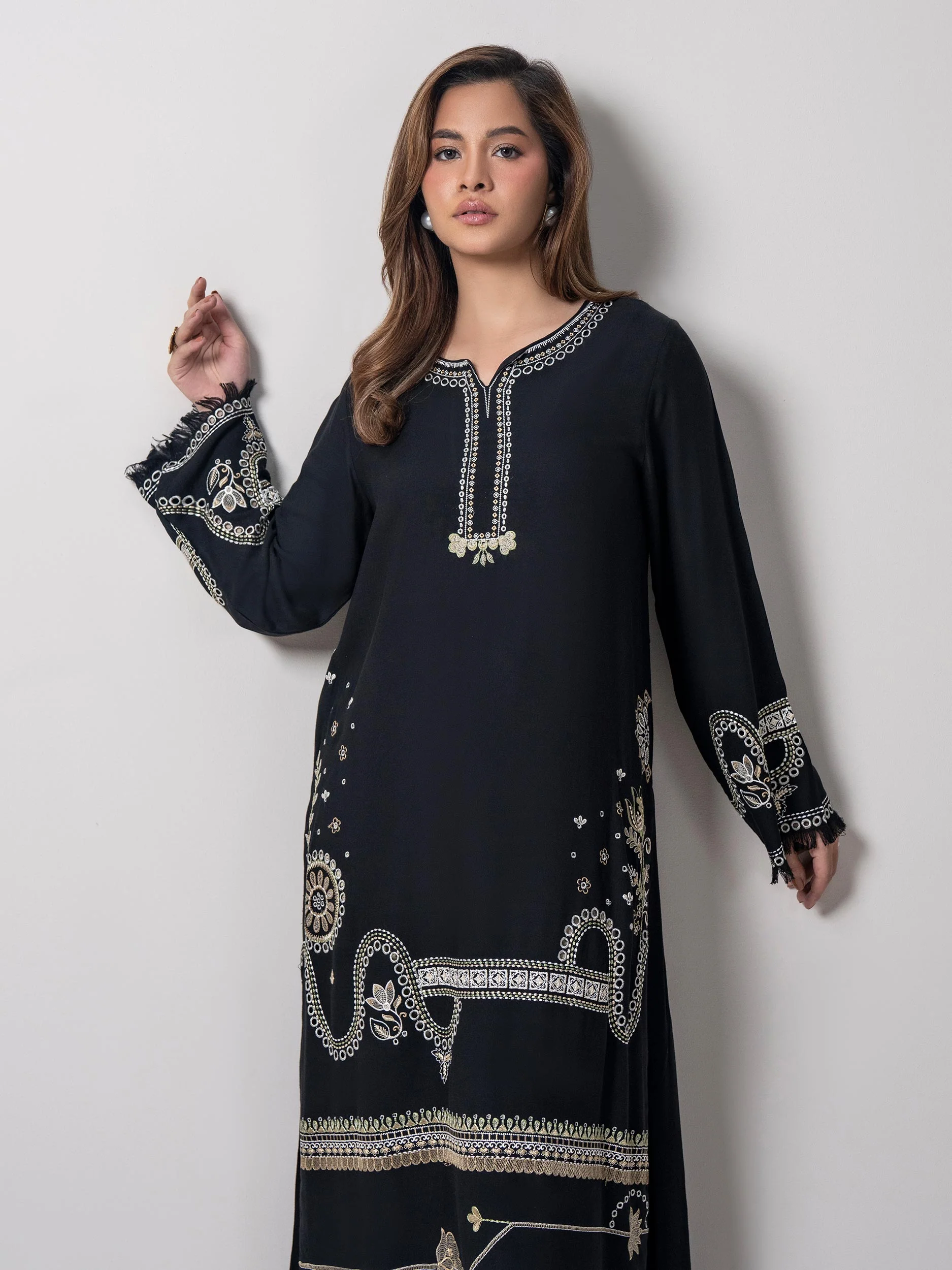 Marina Shirt- Embroidered ( Pret) - Image 4