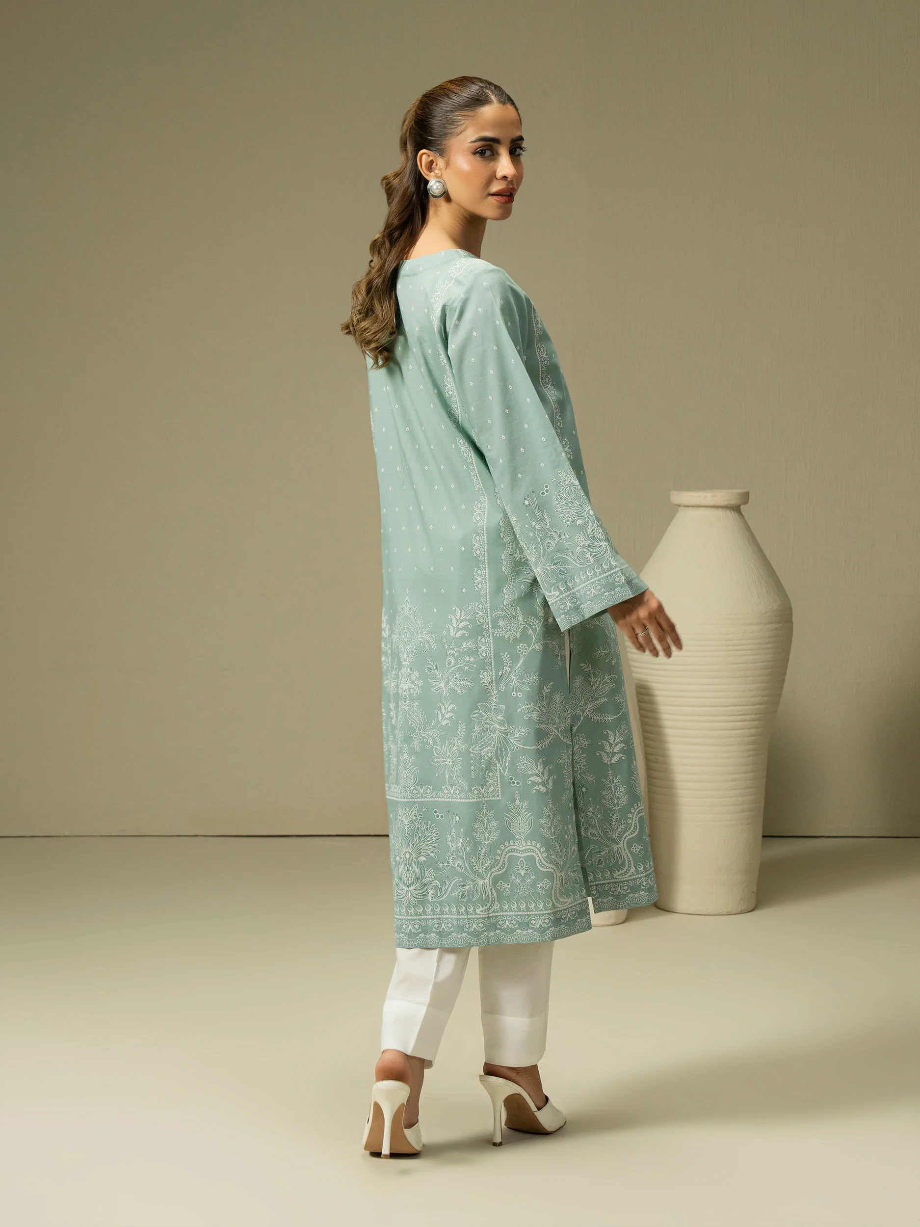 Khaddar Shirt-Printed (Pret) - Image 5