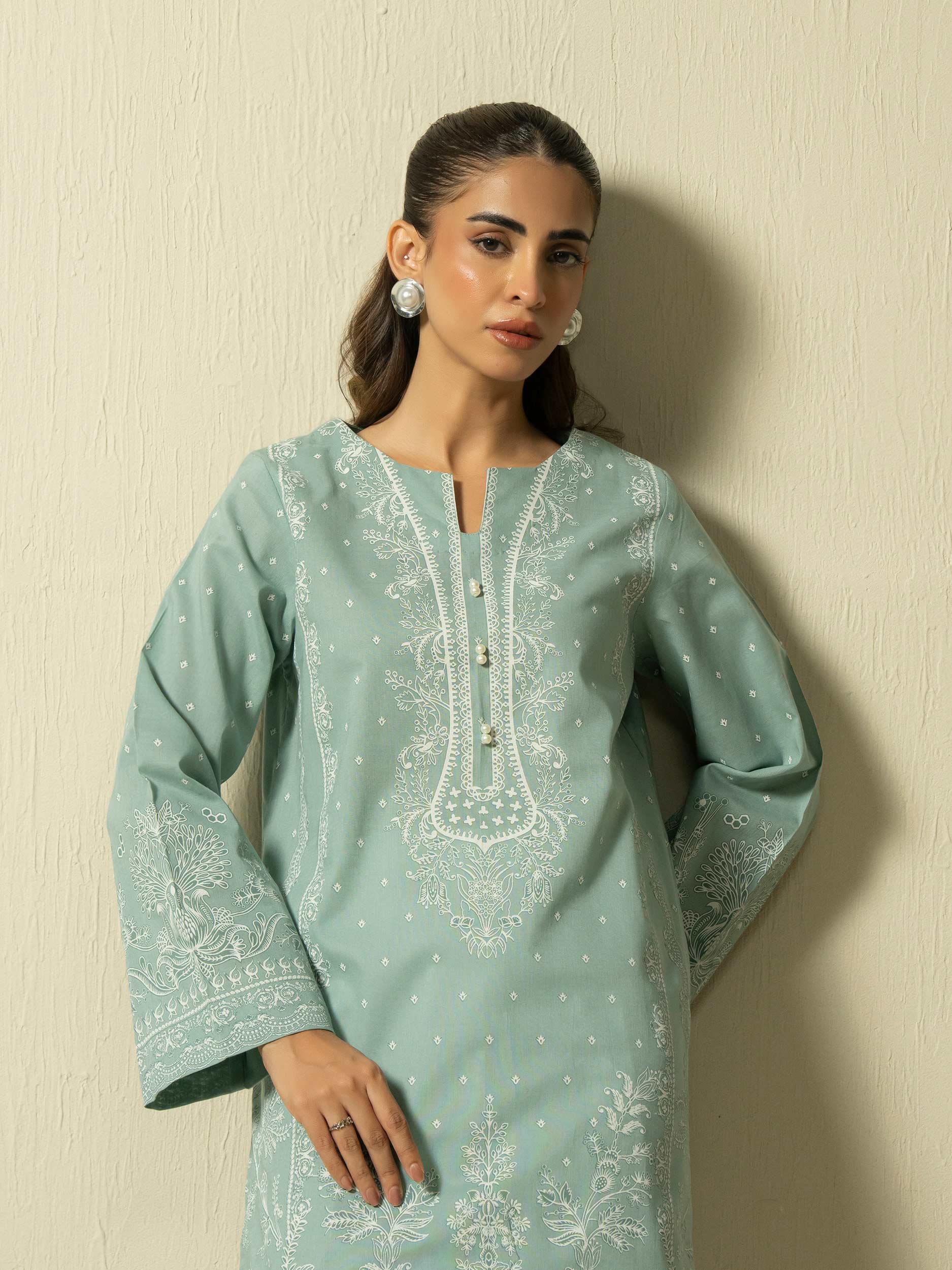 Khaddar Shirt-Printed (Pret) - Image 6