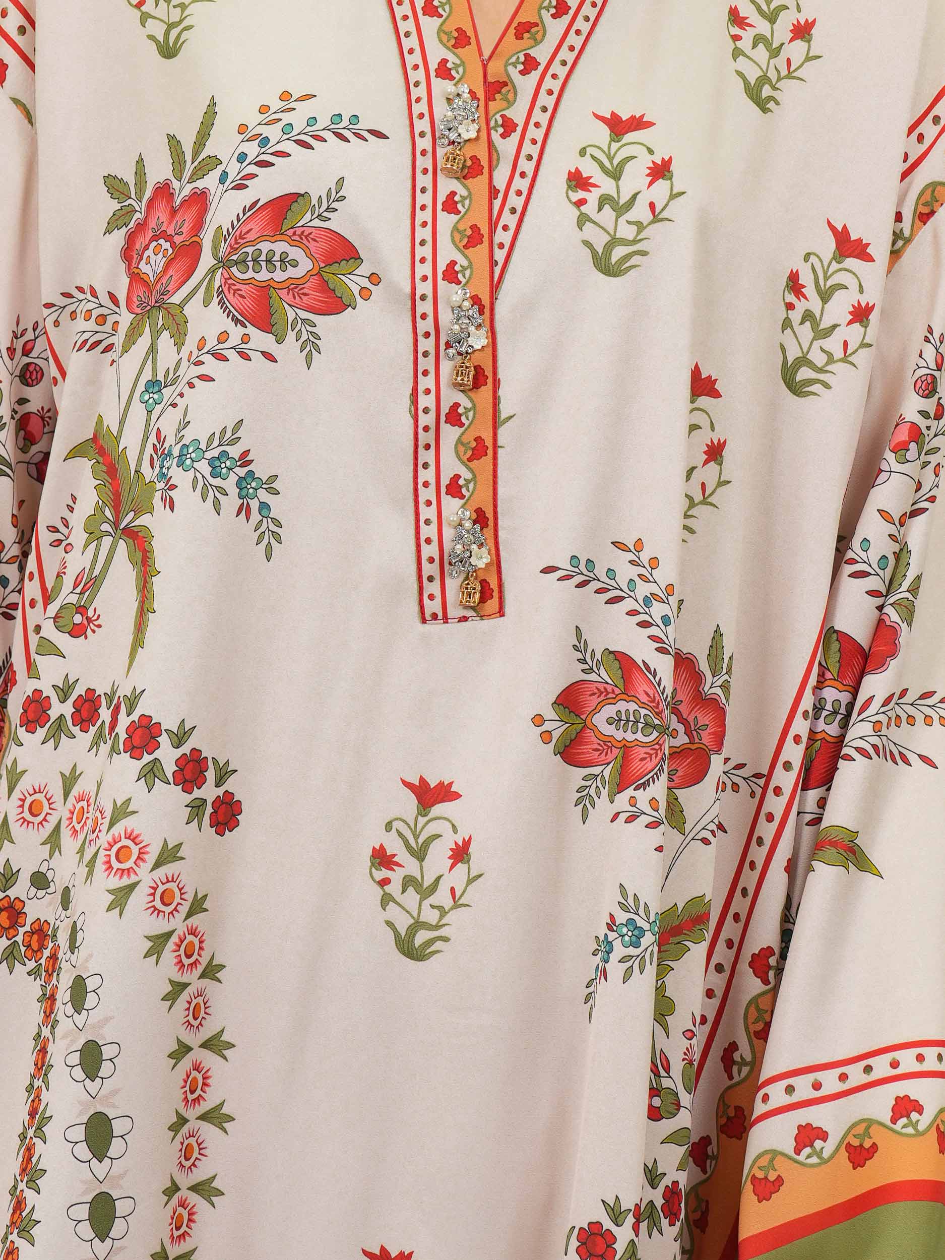 2 Piece Silk Suit (Pret) - Image 3