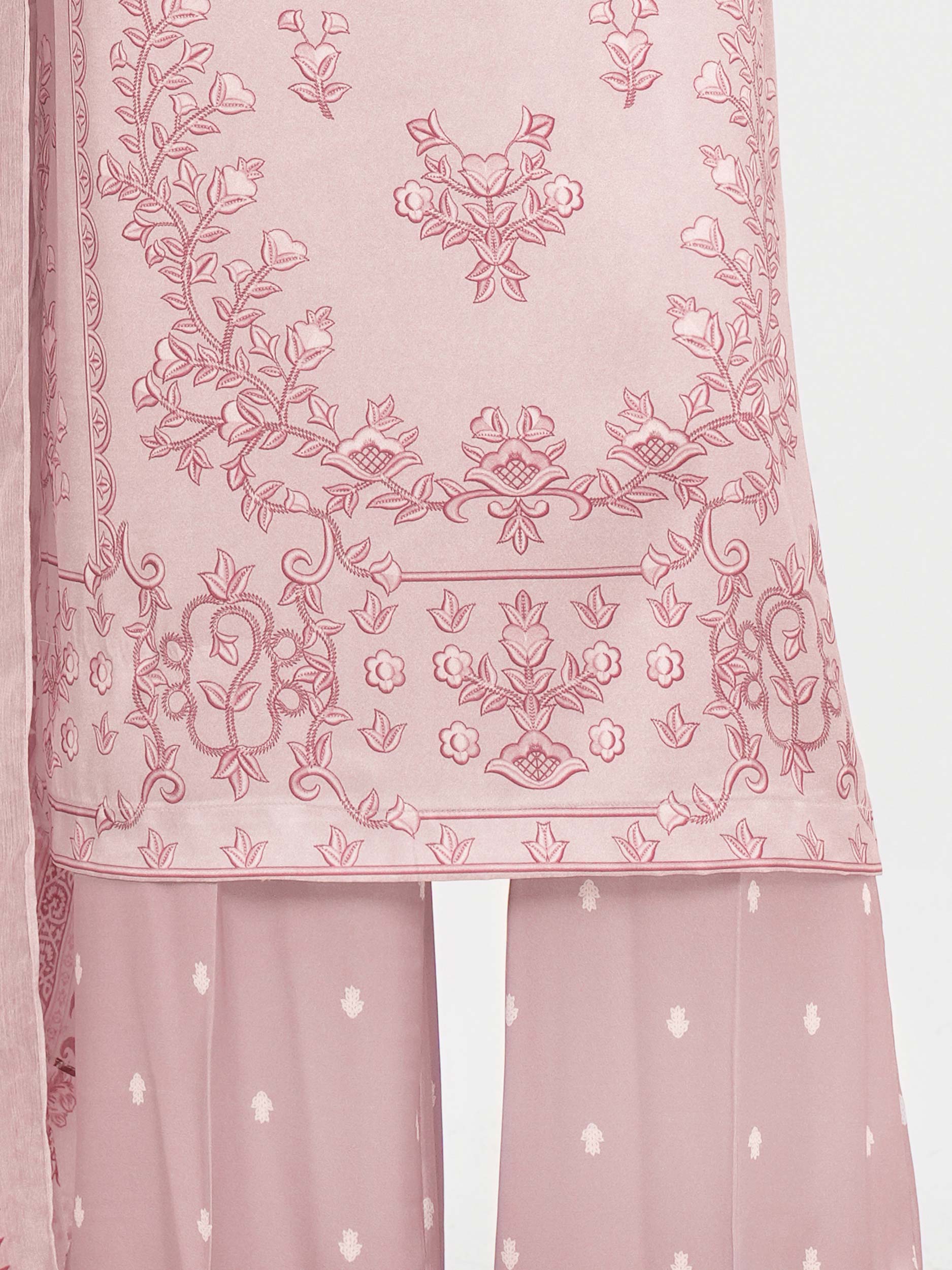 3 Piece Silk Suit (Pret) - Image 4