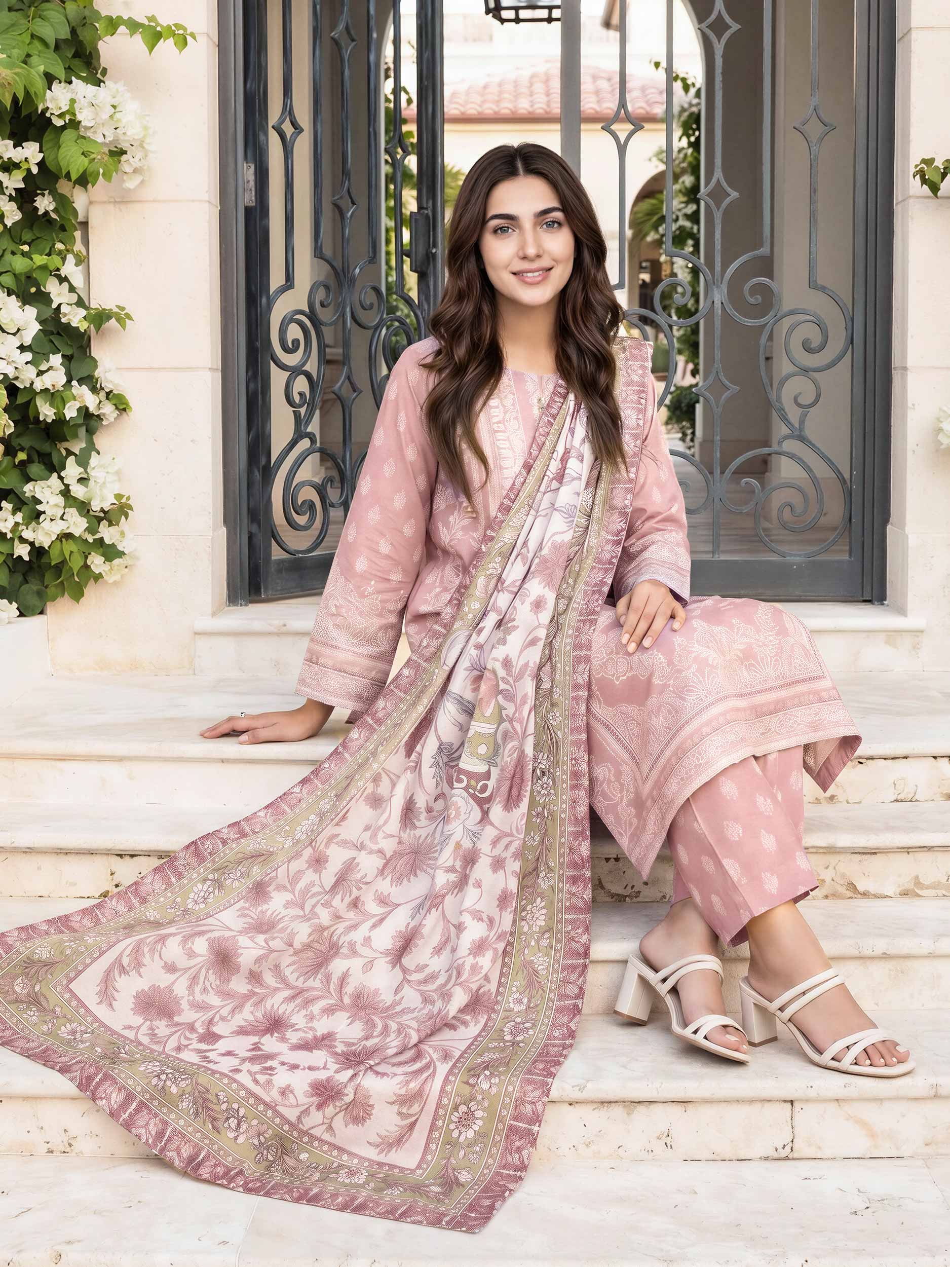 3 Piece Silk Suit (Pret) - Image 4