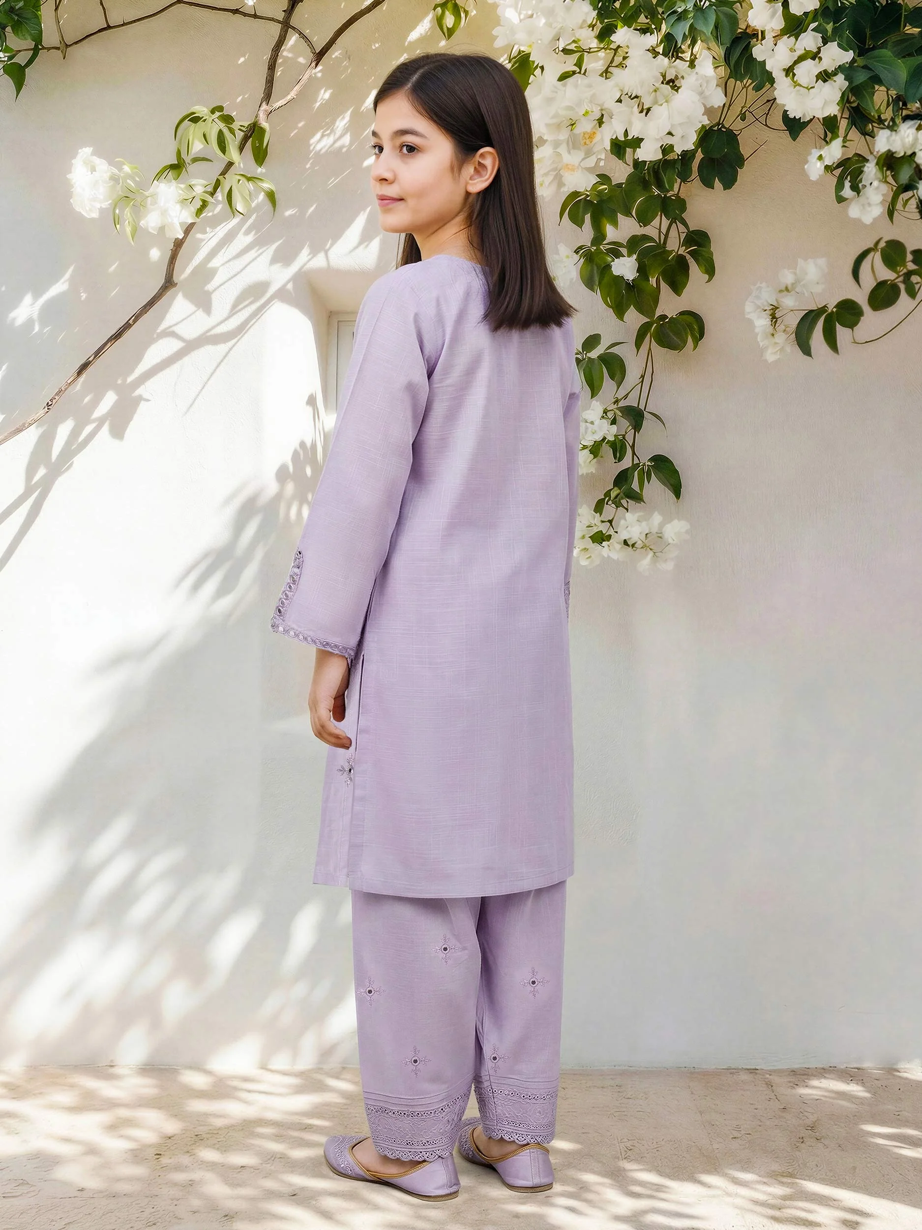 2 Piece Lawn Suit- Embroidered (Pret) - Image 3