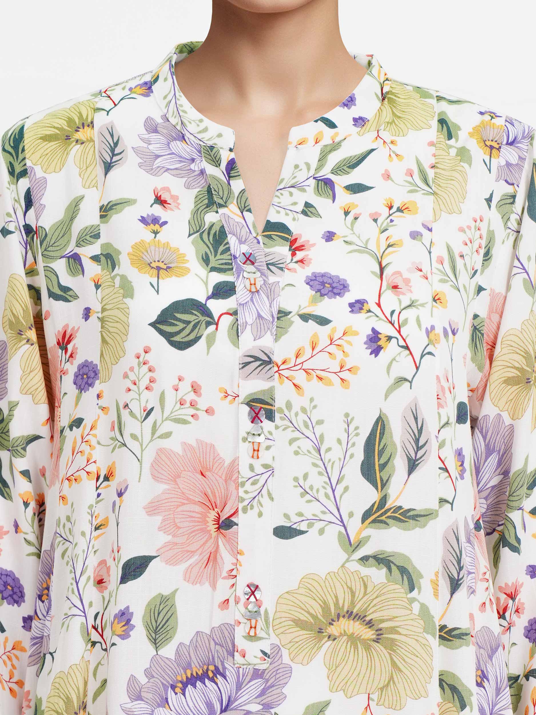 2 Piece Viscose Slub Suit (Pret) - Image 3