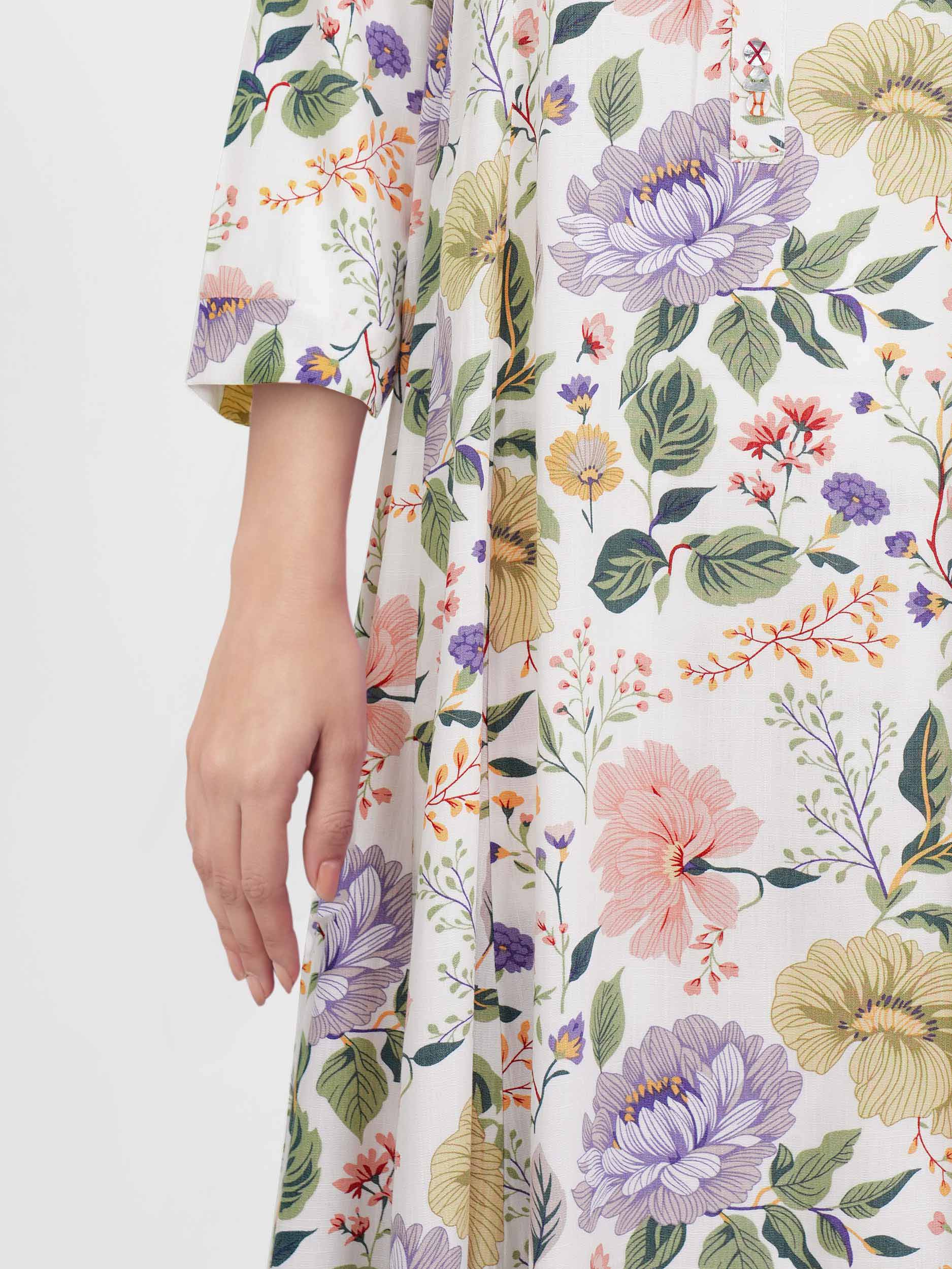2 Piece Viscose Slub Suit (Pret) - Image 4