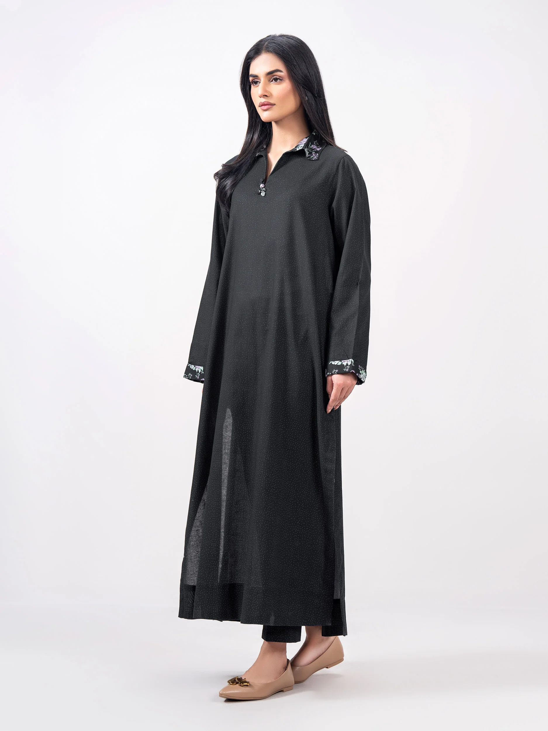 2 Piece Khaddar Suit (Pret) - Image 2