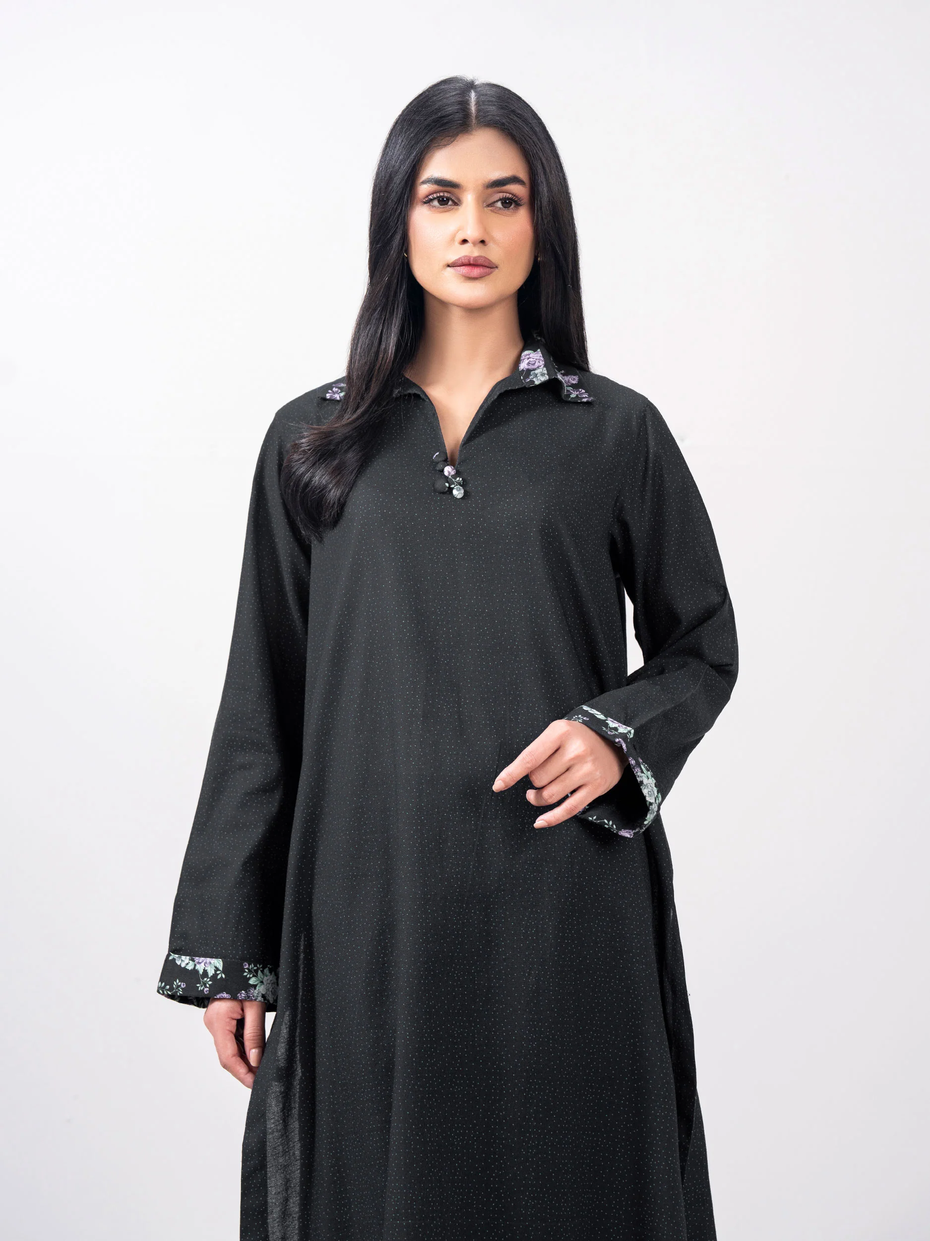 2 Piece Khaddar Suit (Pret) - Image 4