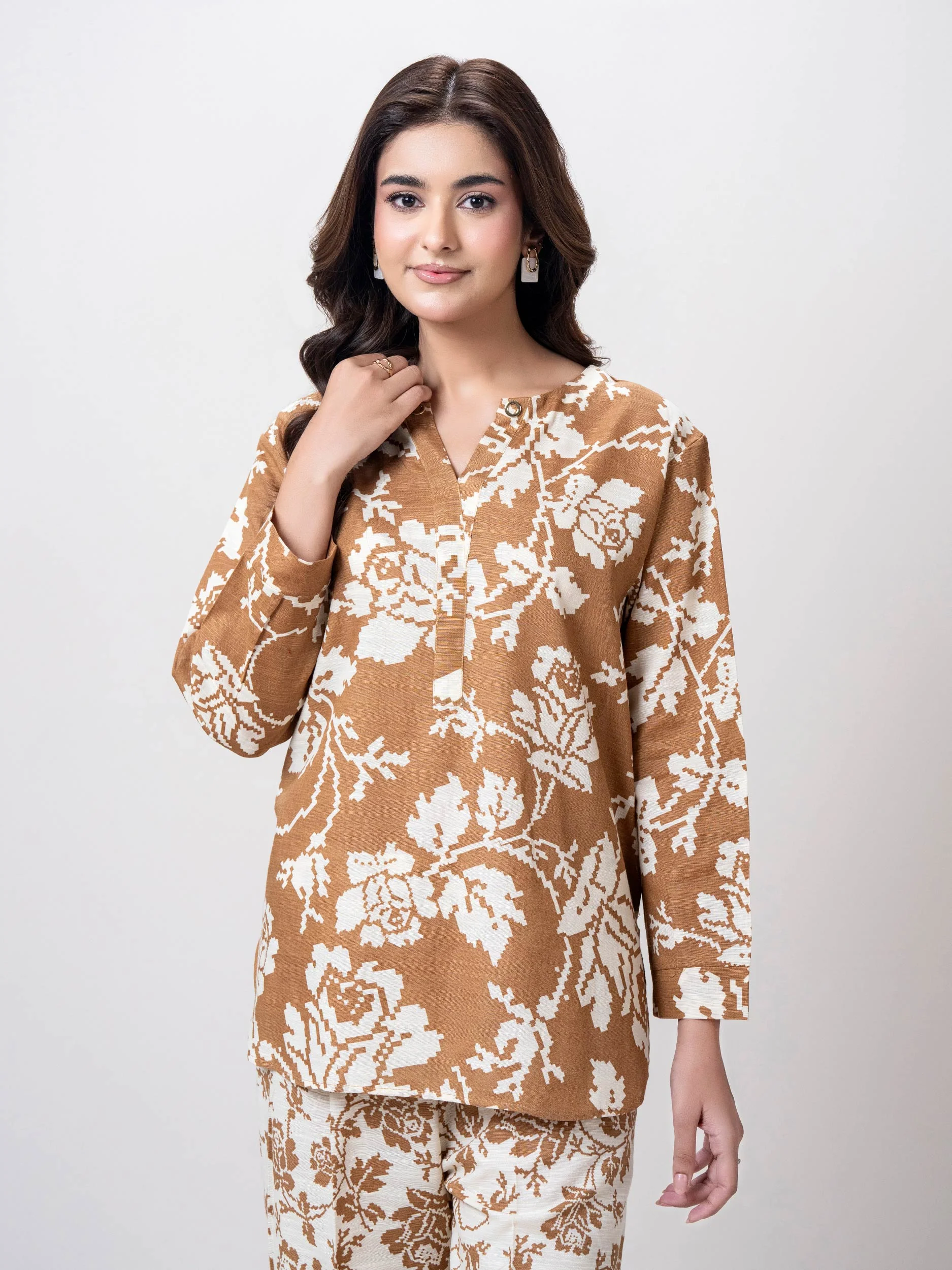 Slub Khaddar Co-ord - Image 4