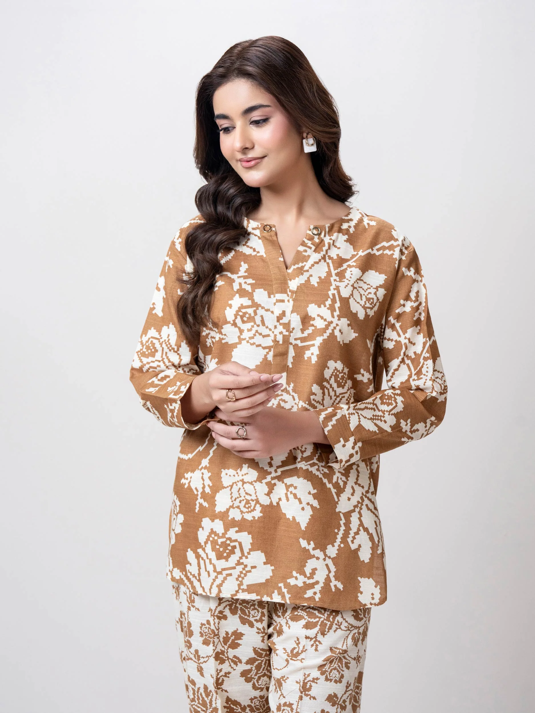 Slub Khaddar Co-ord - Image 5
