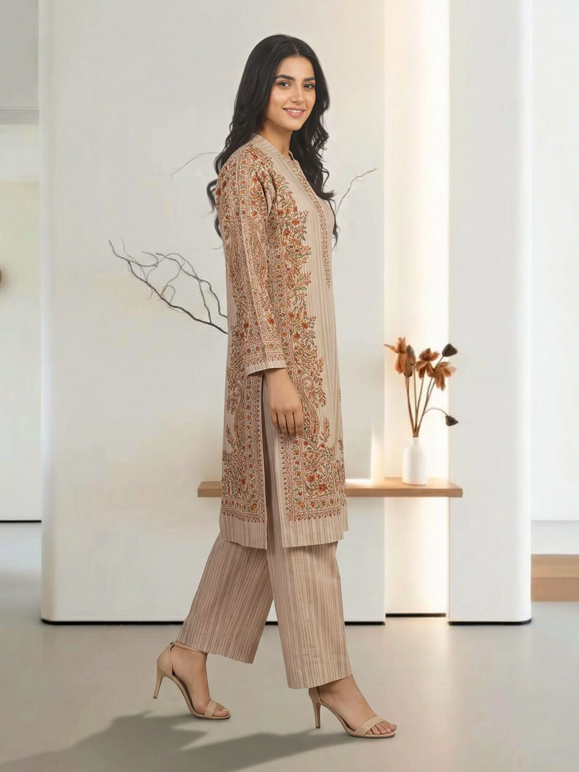 2 Piece Lawn Suit (Pret) - Image 2
