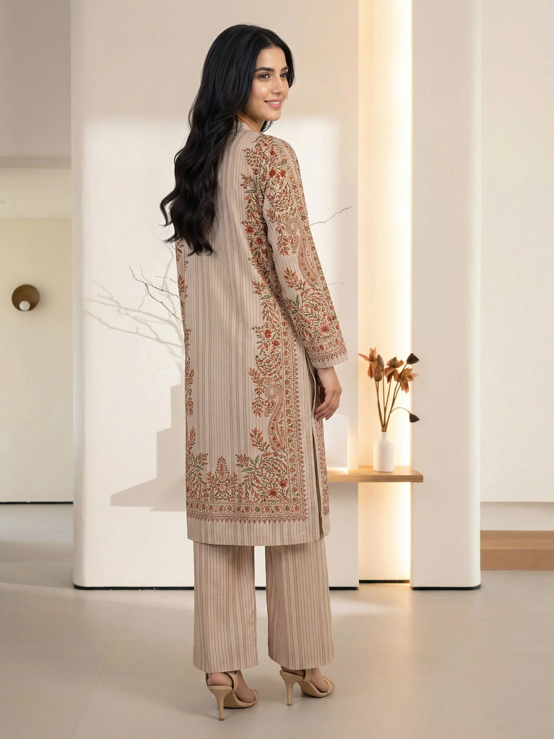 2 Piece Lawn Suit (Pret) - Image 3