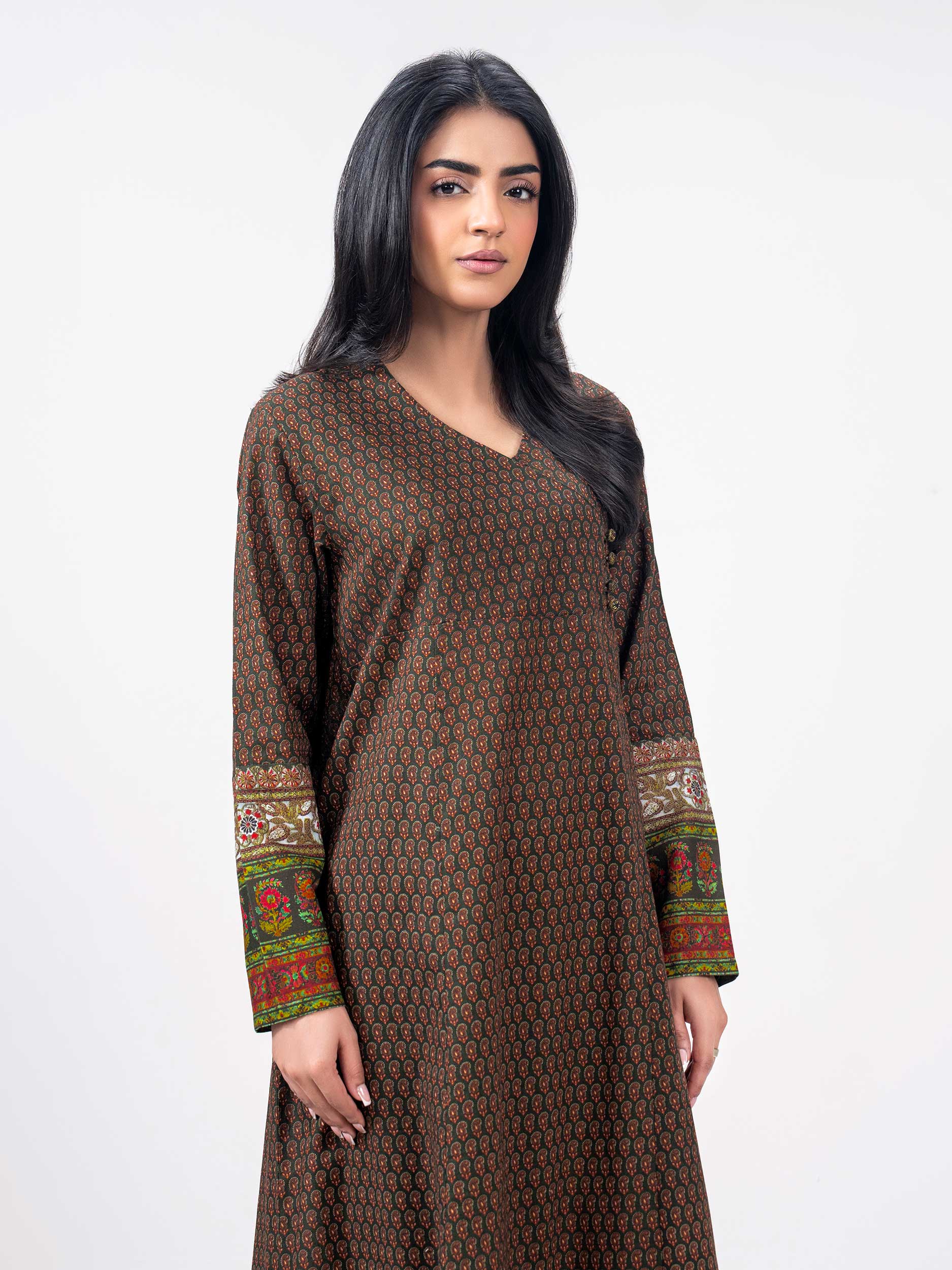 2 Piece Khaddar Suit (Pret) - Image 6