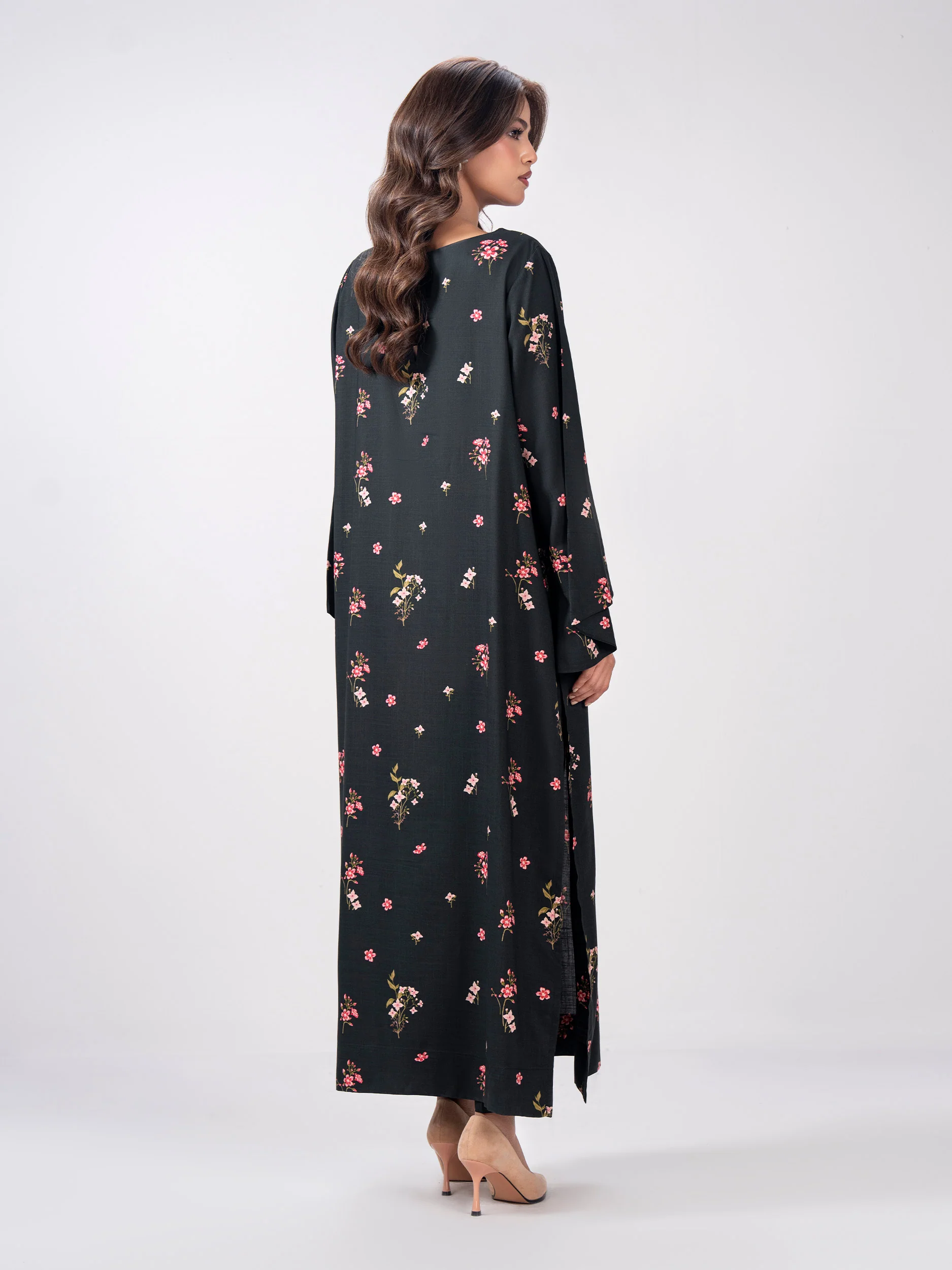 2 Piece Viscose Slub Suit (Pret) - Image 6
