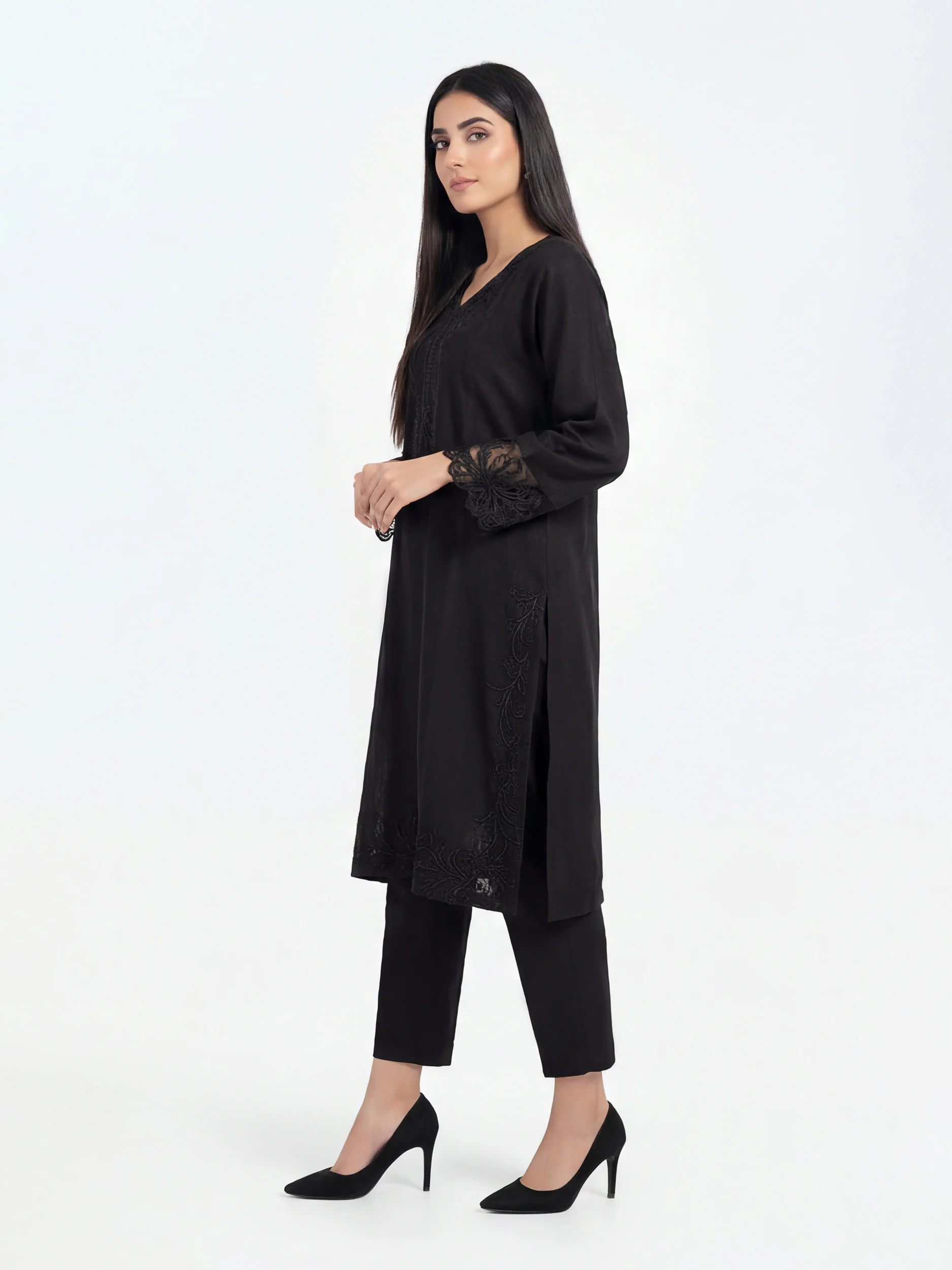 Yarn Dyed Shirt-Embroidered (Pret) - Image 3