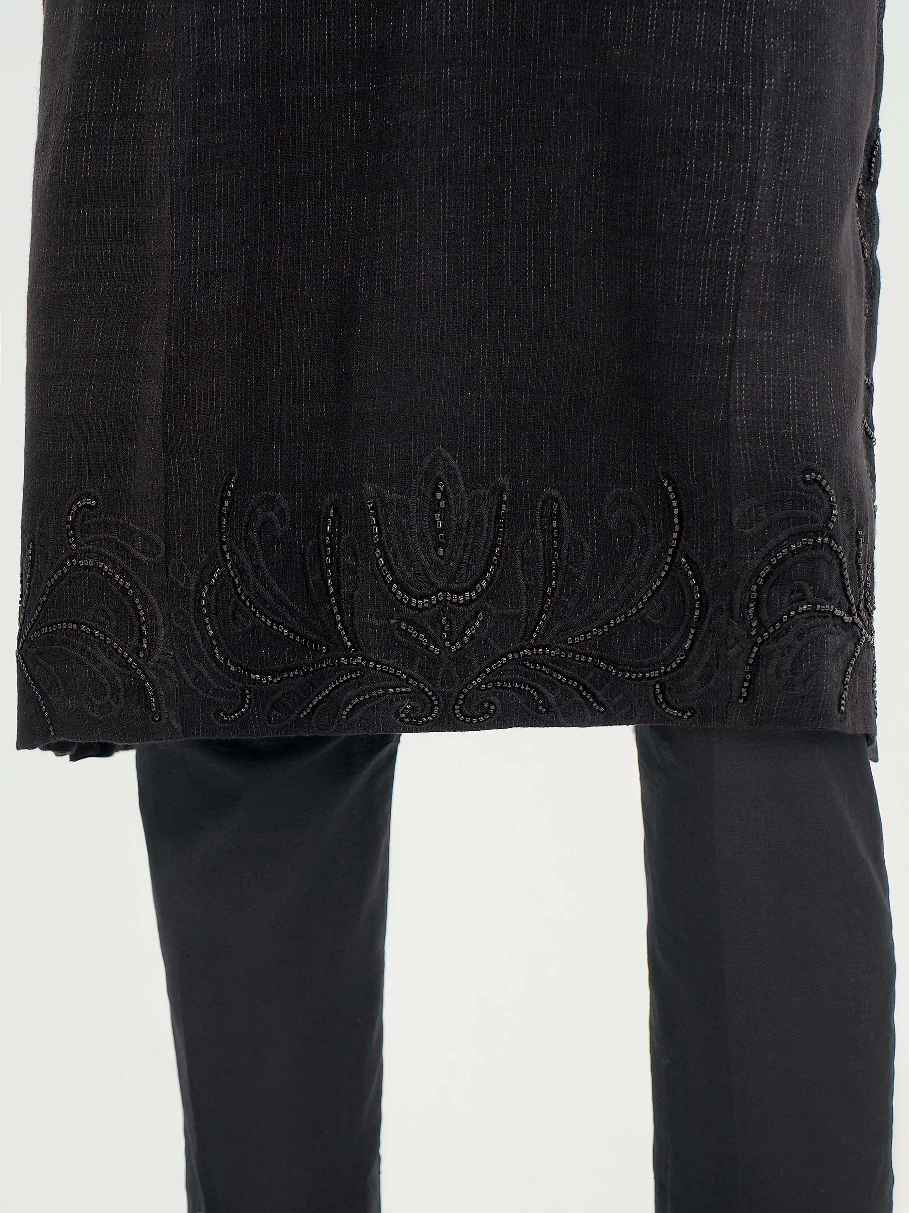 Yarn Dyed Shirt-Embroidered (Pret) - Image 5