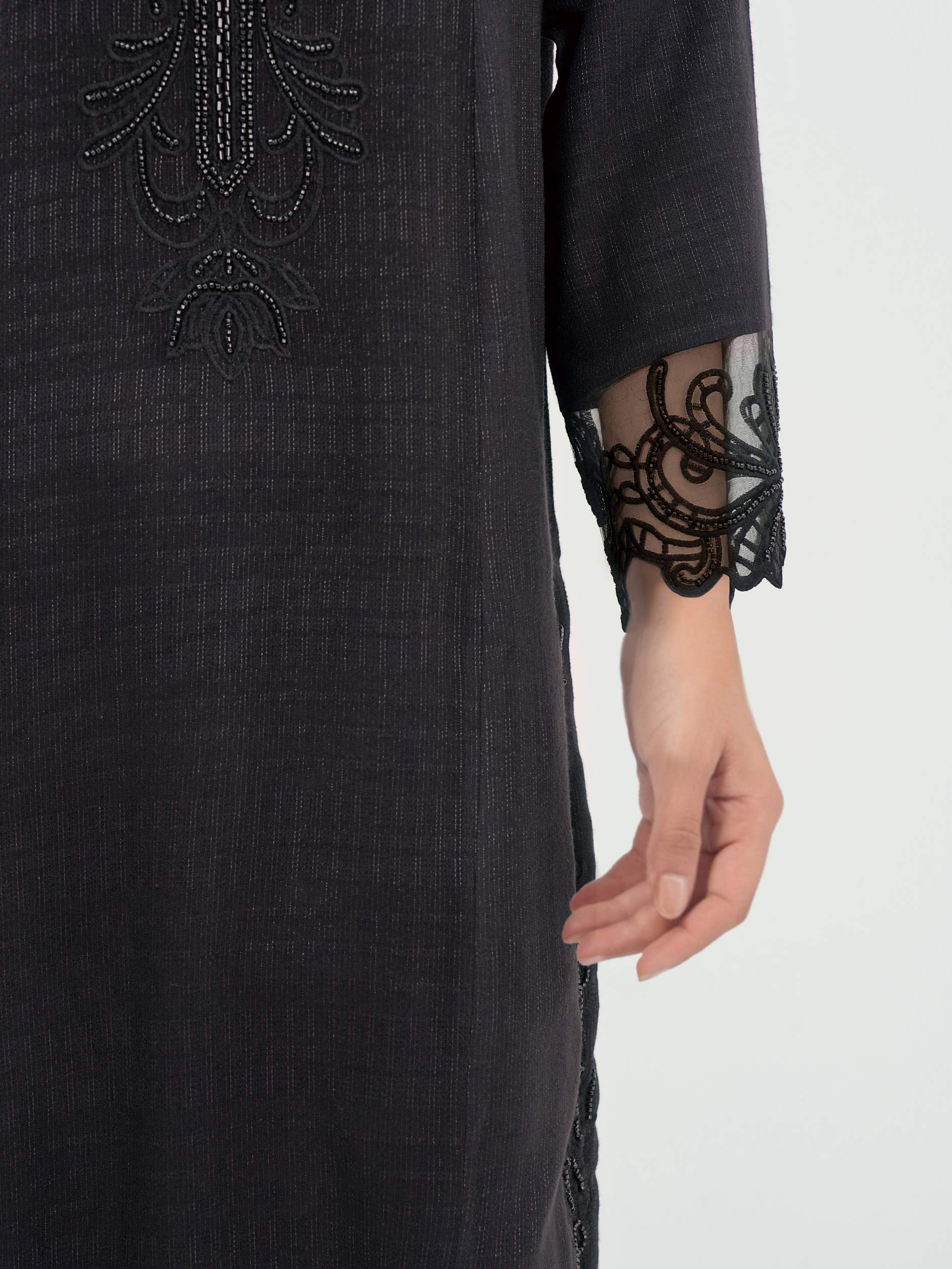 Yarn Dyed Shirt-Embroidered (Pret) - Image 6