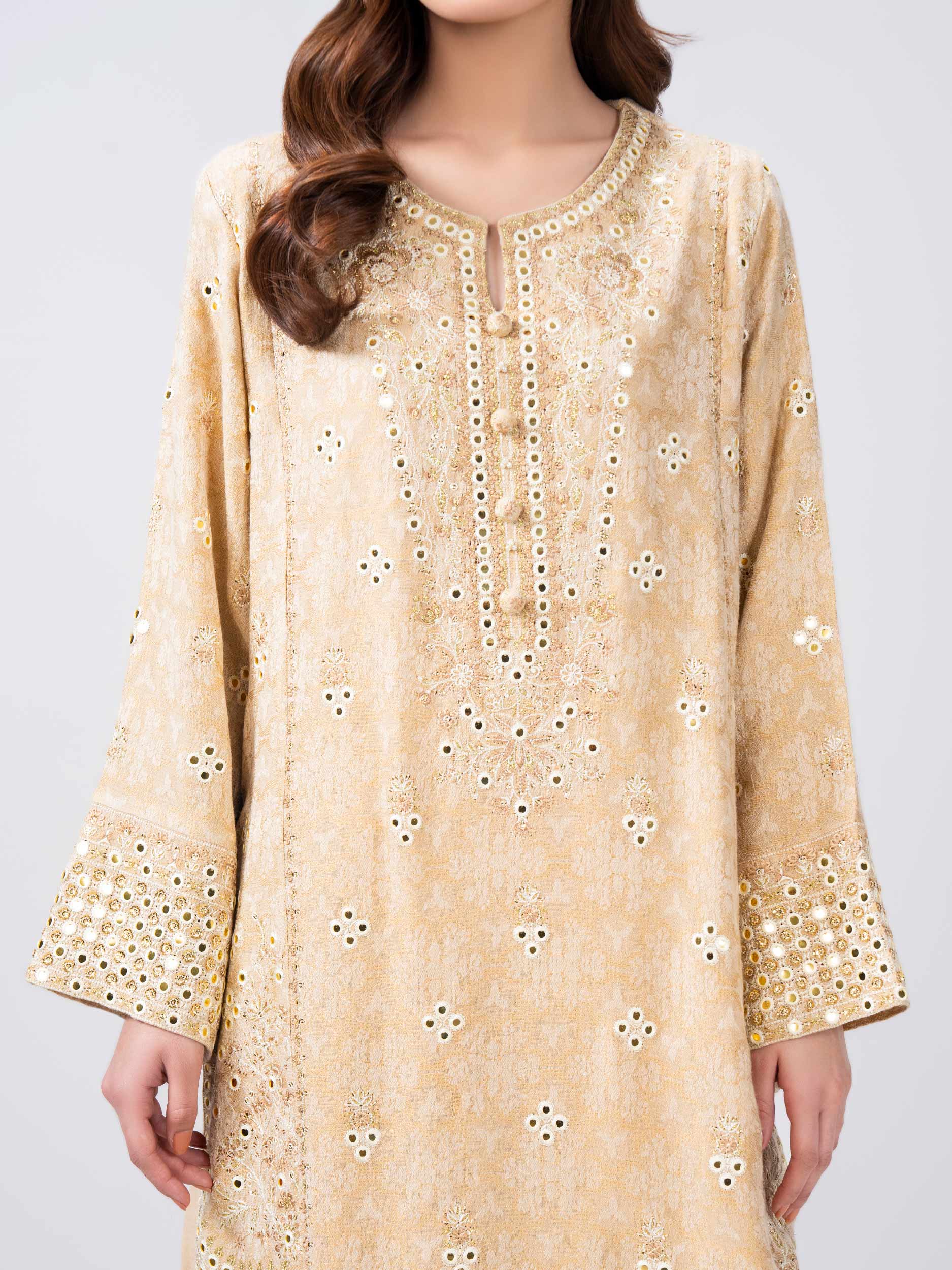 2 Piece Missouri Jacquard Suit- Embroidered (Pret) - Image 6