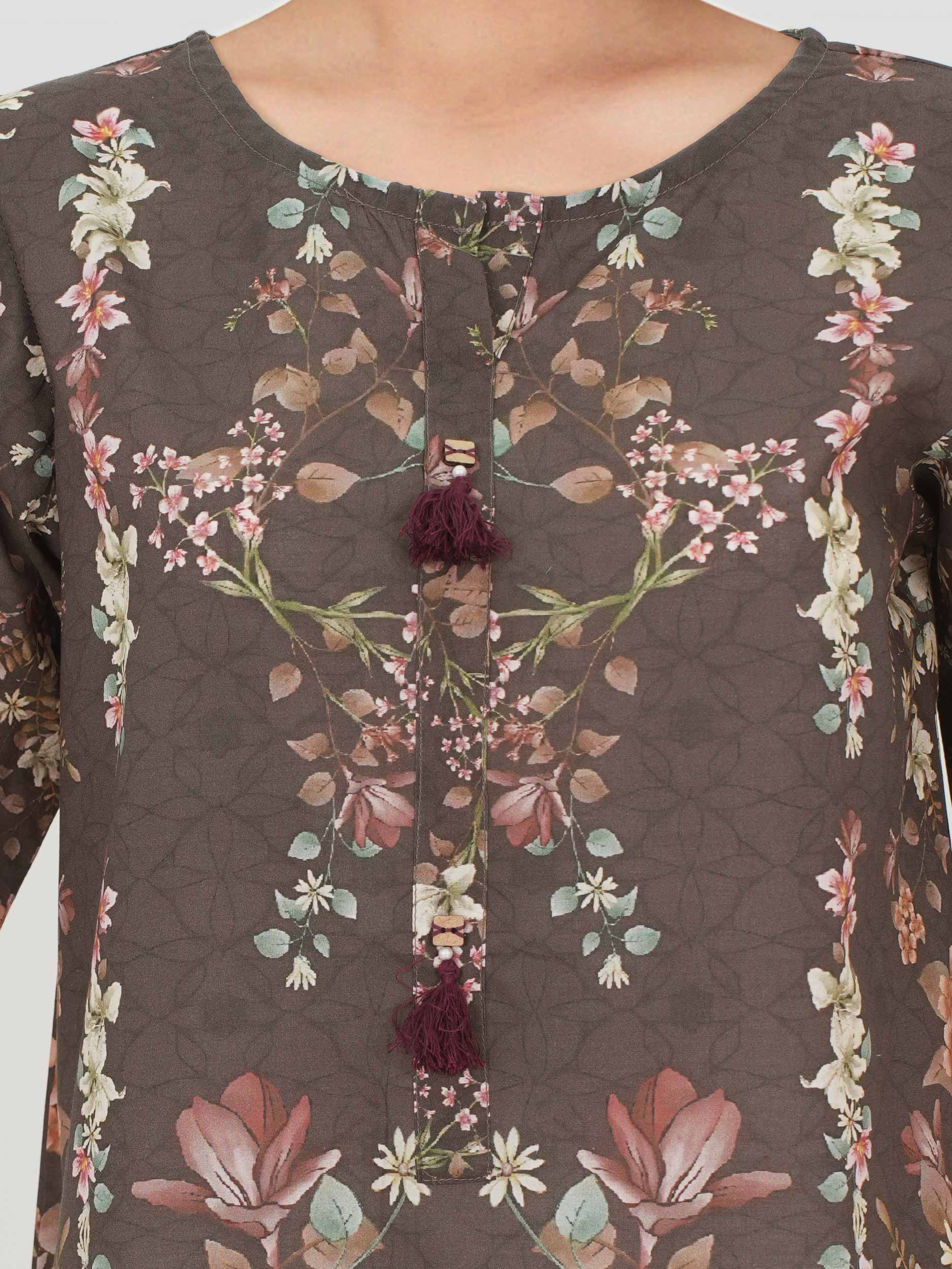 2 Piece Lawn Suit (Pret) - Image 4