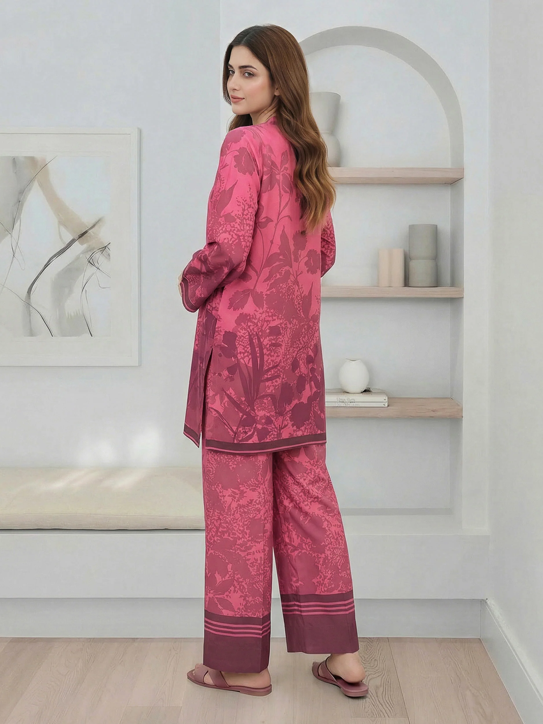 2 Piece Grip Suit- Embroidered (Pret) - Image 3