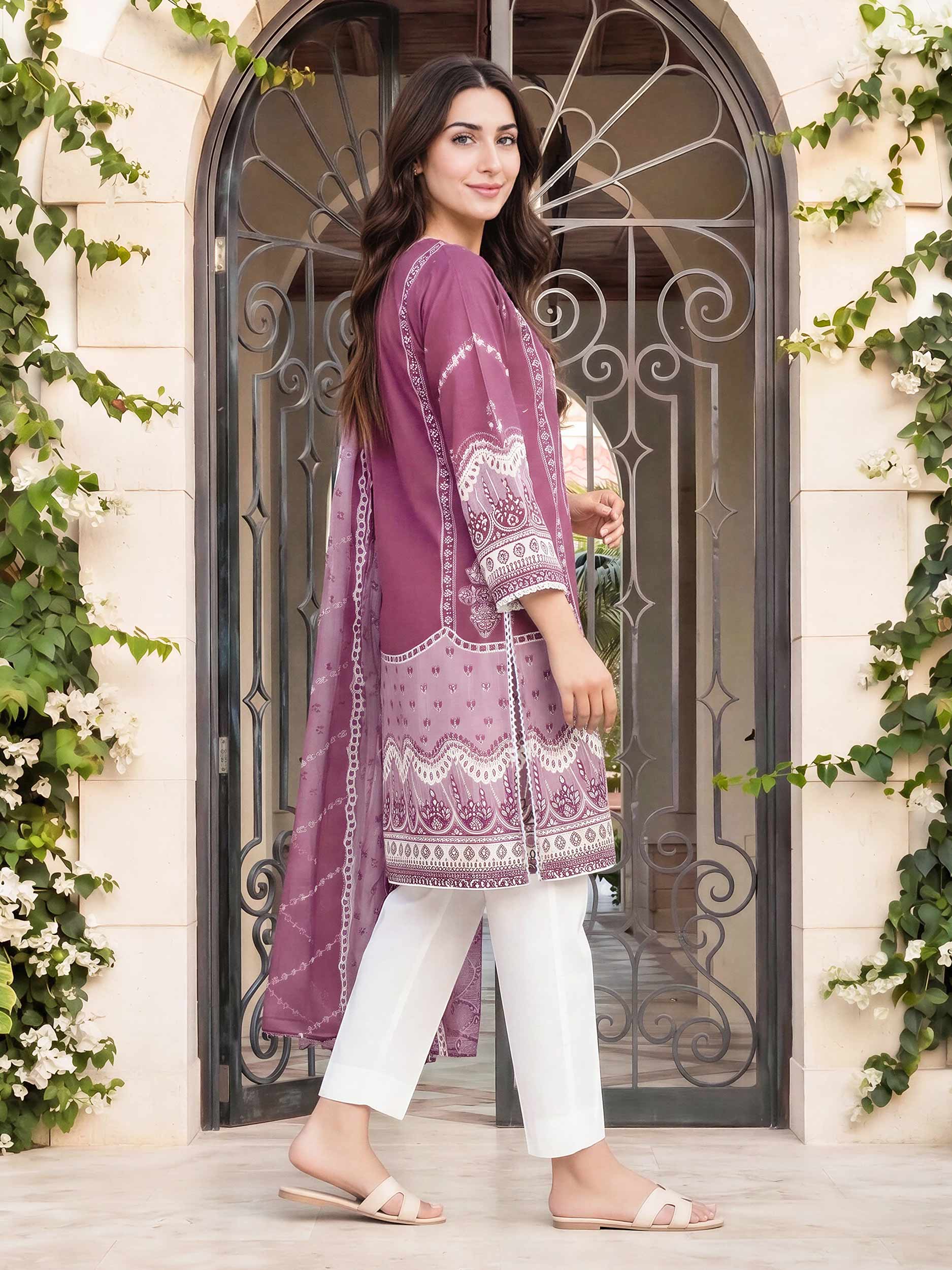 2 Piece Lawn Suit (Pret) - Image 4