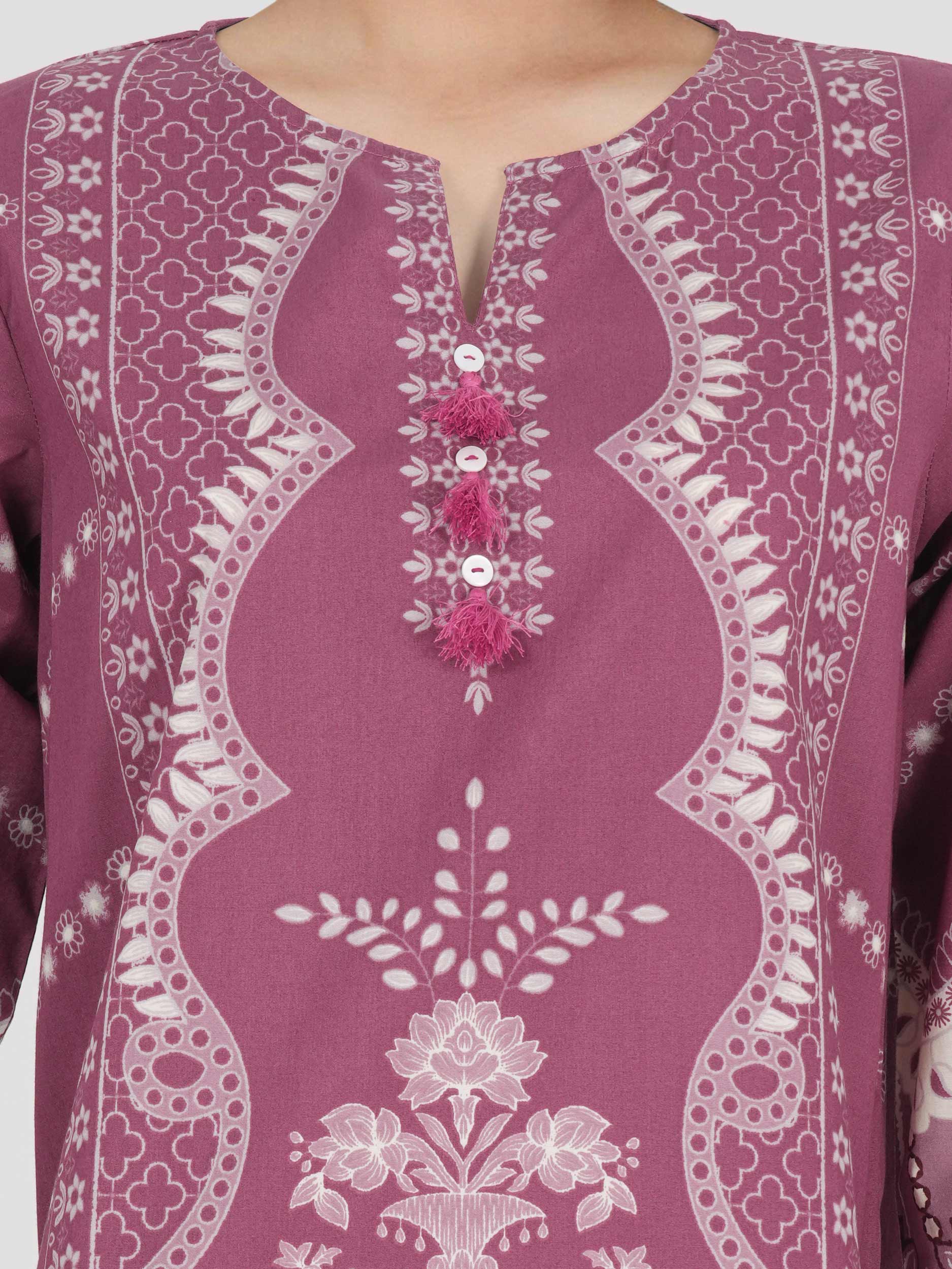 2 Piece Lawn Suit (Pret) - Image 5
