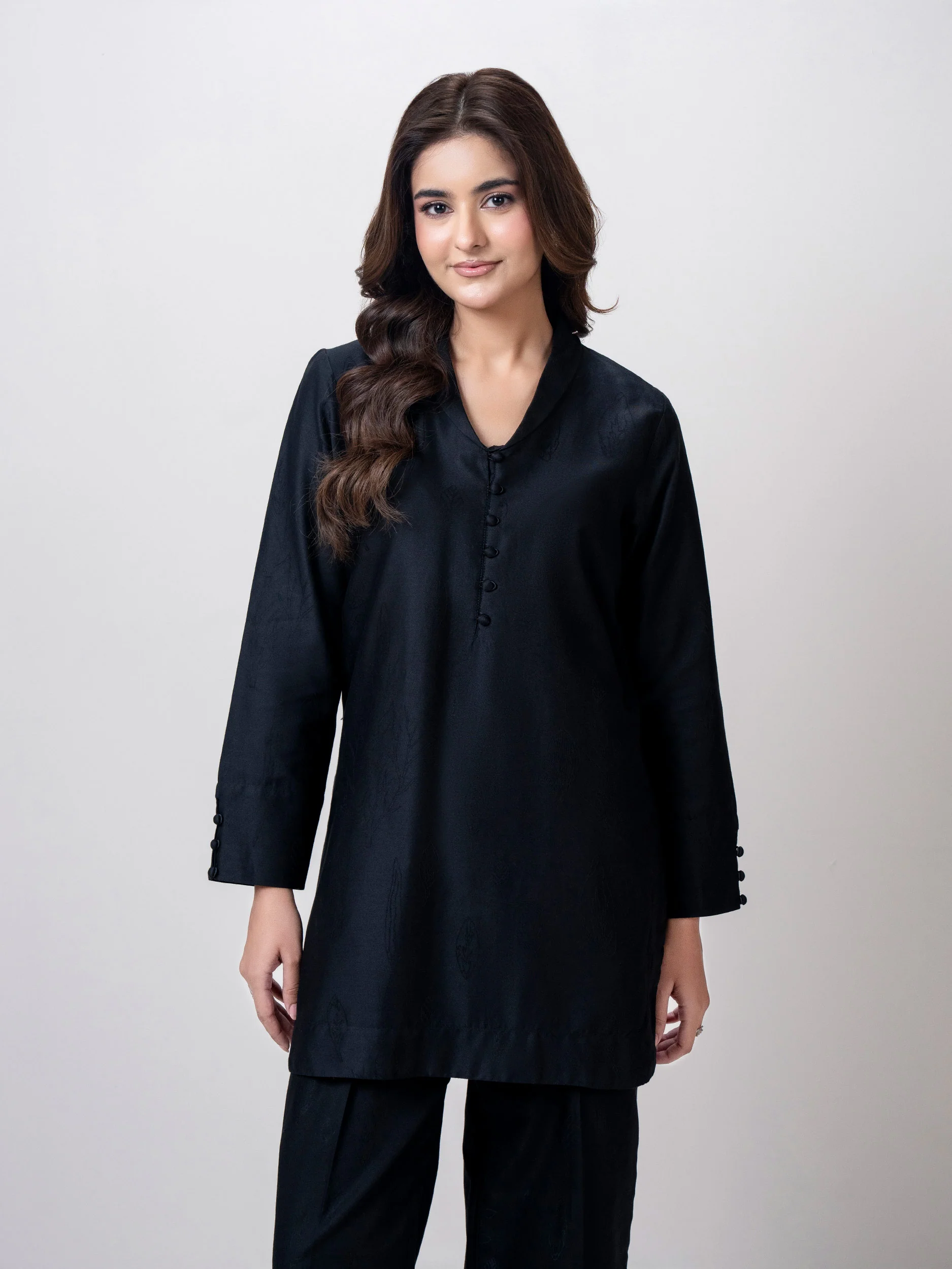 Jacquard Yarn-Dyed Co-ord Set - Image 4