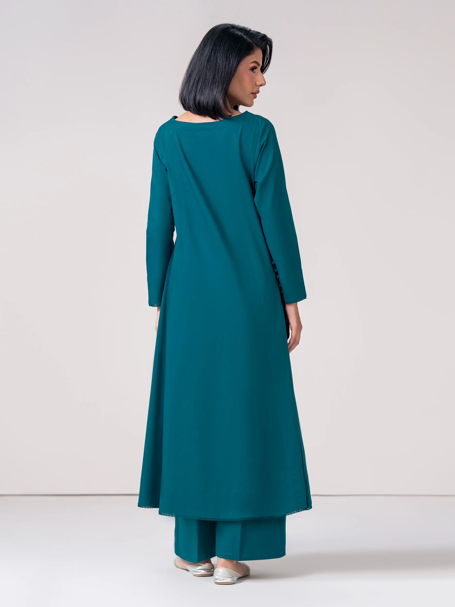 2-Piece Khaddar Suit (Pret) - Image 3