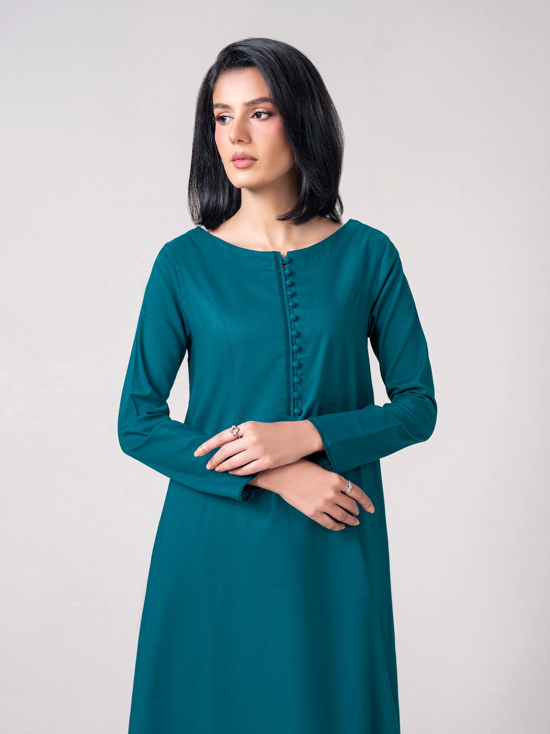 2-Piece Khaddar Suit (Pret) - Image 4
