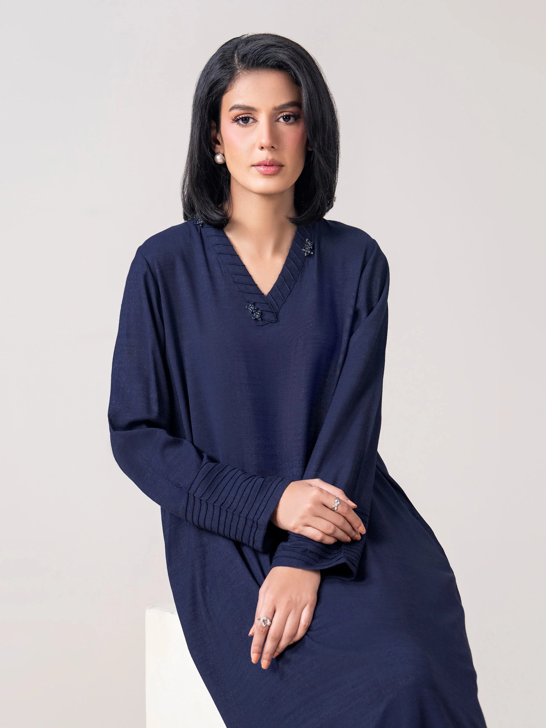 2-Piece Zari Karandi Suit (Pret) - Image 6