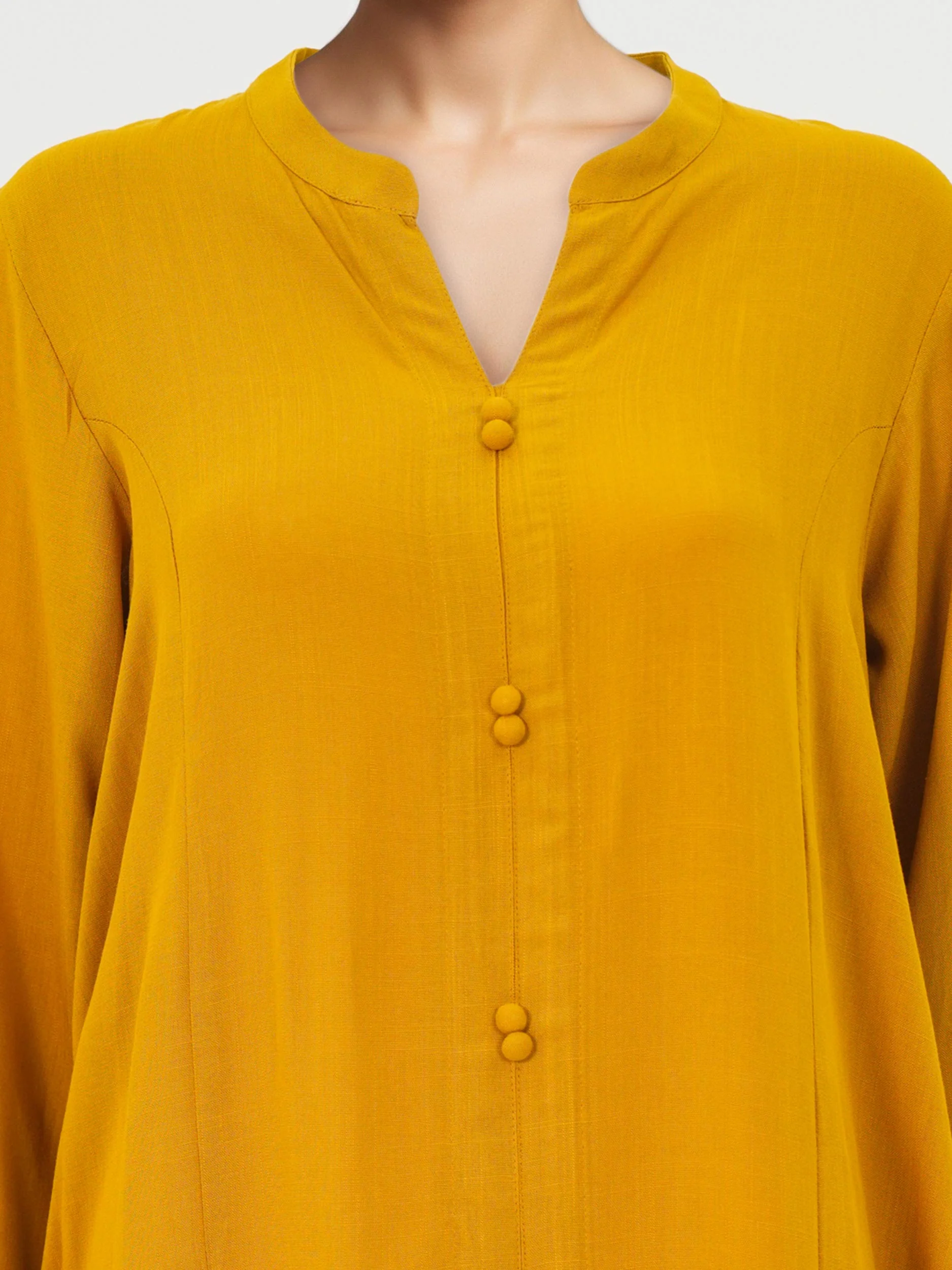 2 Piece Viscose Slub Suit (Pret) - Image 3