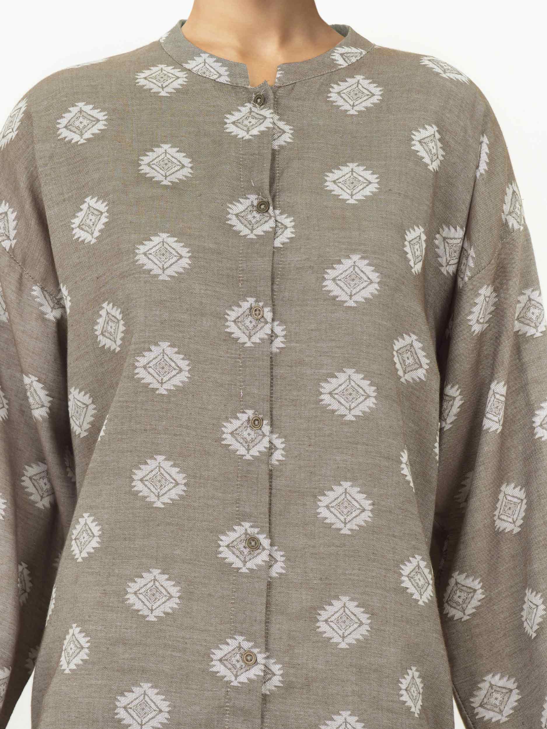 Self Jacquard Co-ord set - Image 3