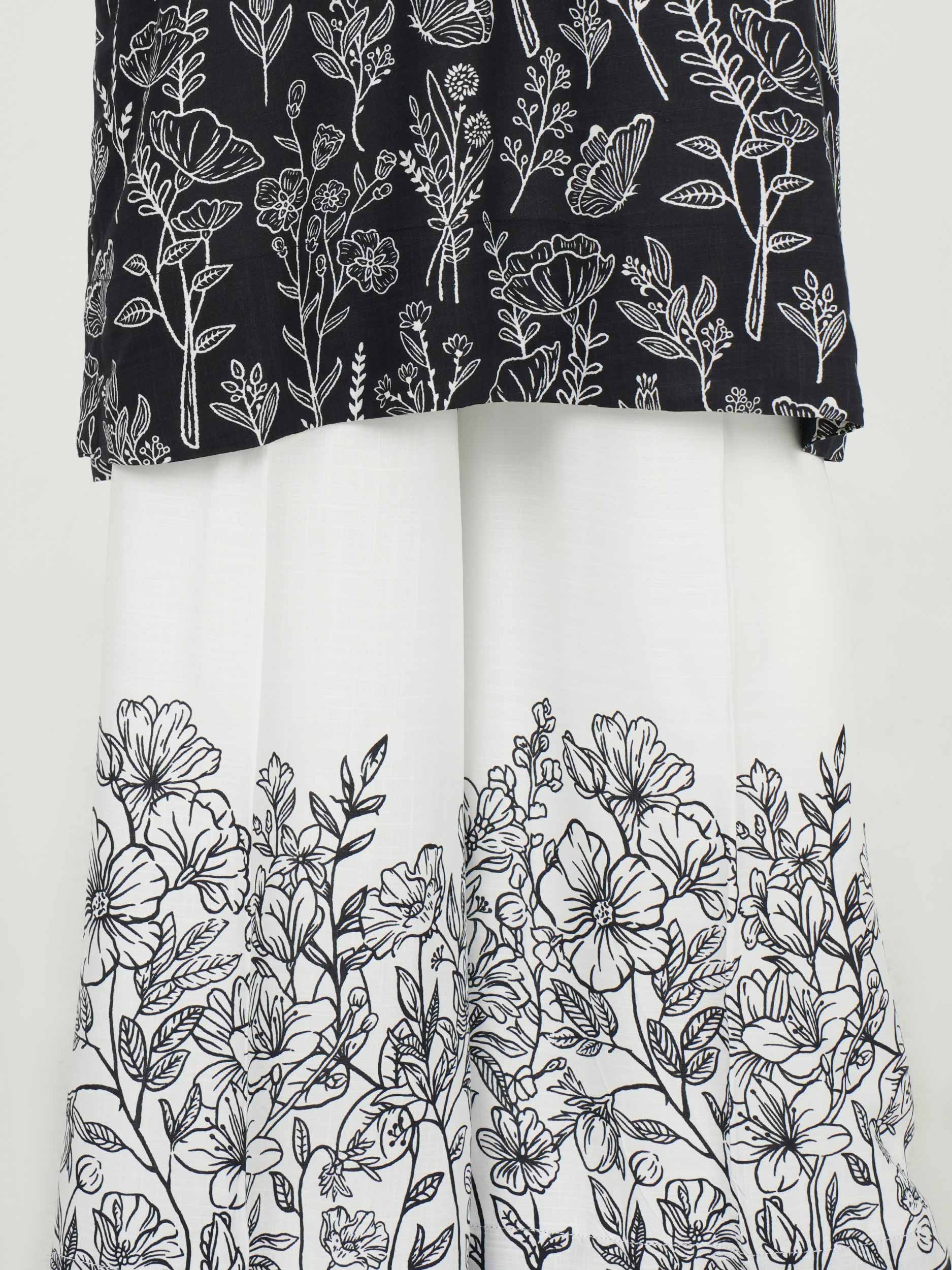 2 Piece Viscose Slub Suit- Embroidered (Pret) - Image 6