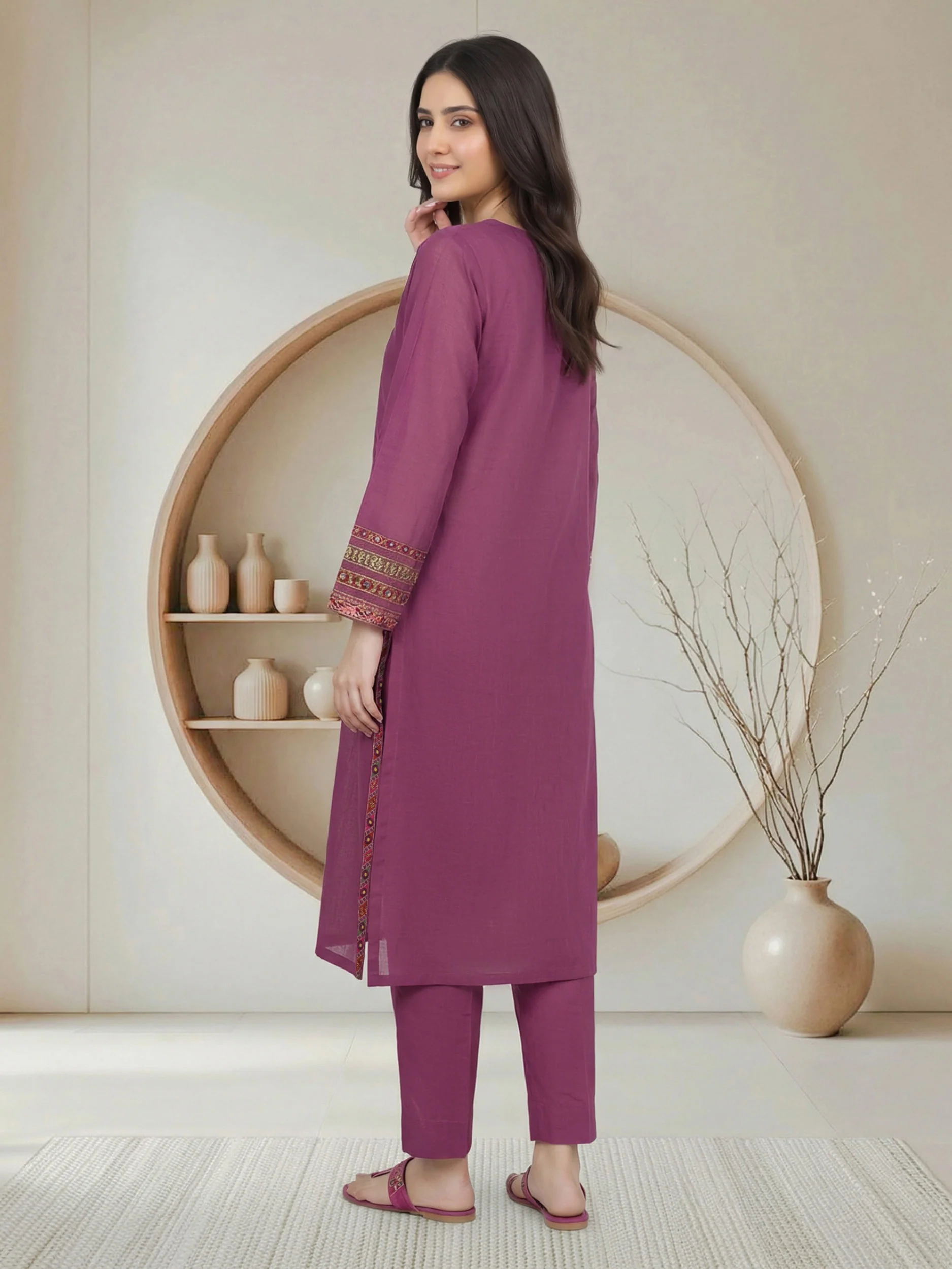 2 Piece Lawn Missouri Suit- Embroidered (Pret) - Image 3
