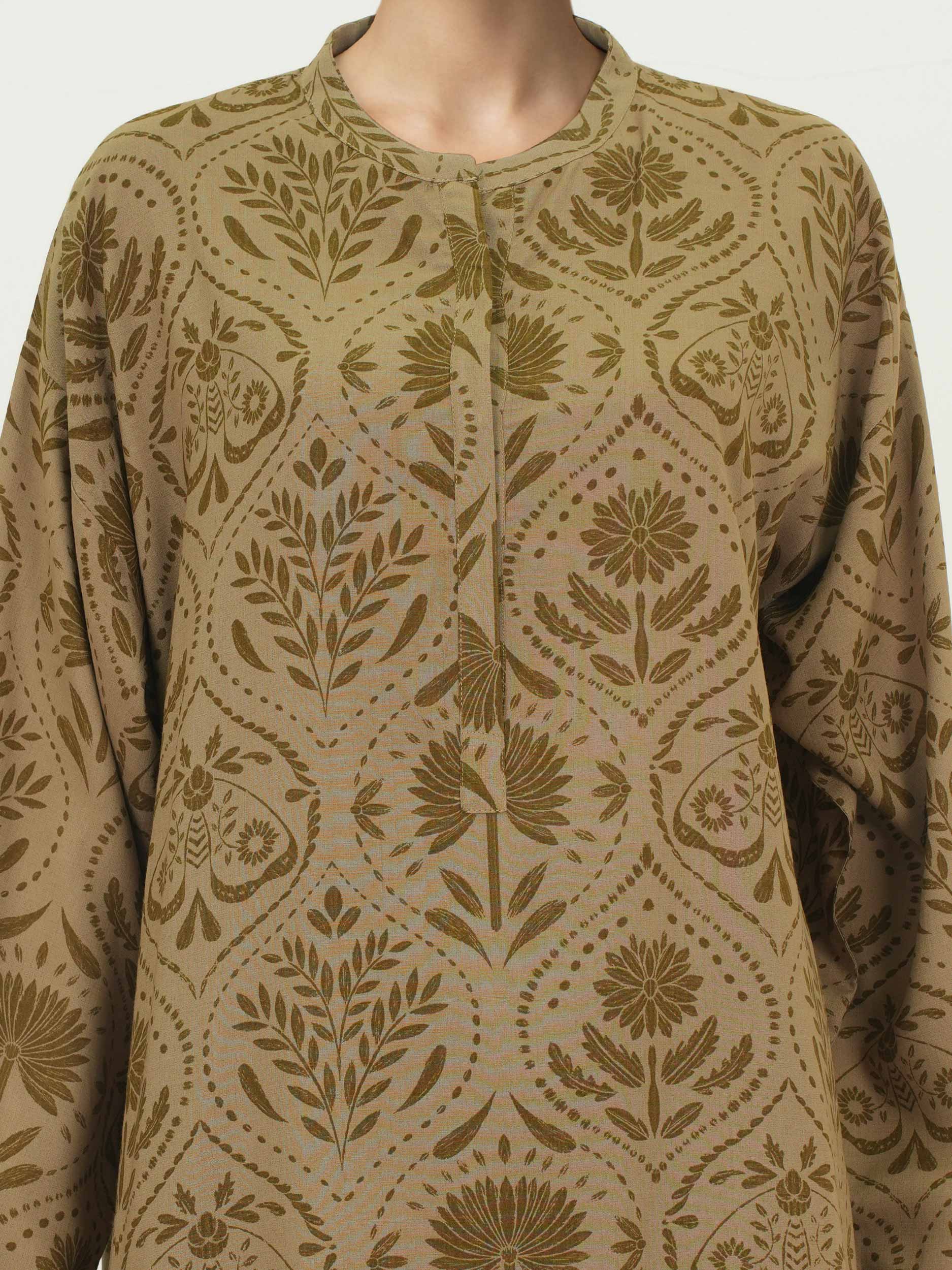 2 Piece Viscose Slub Suit (Pret) - Image 4