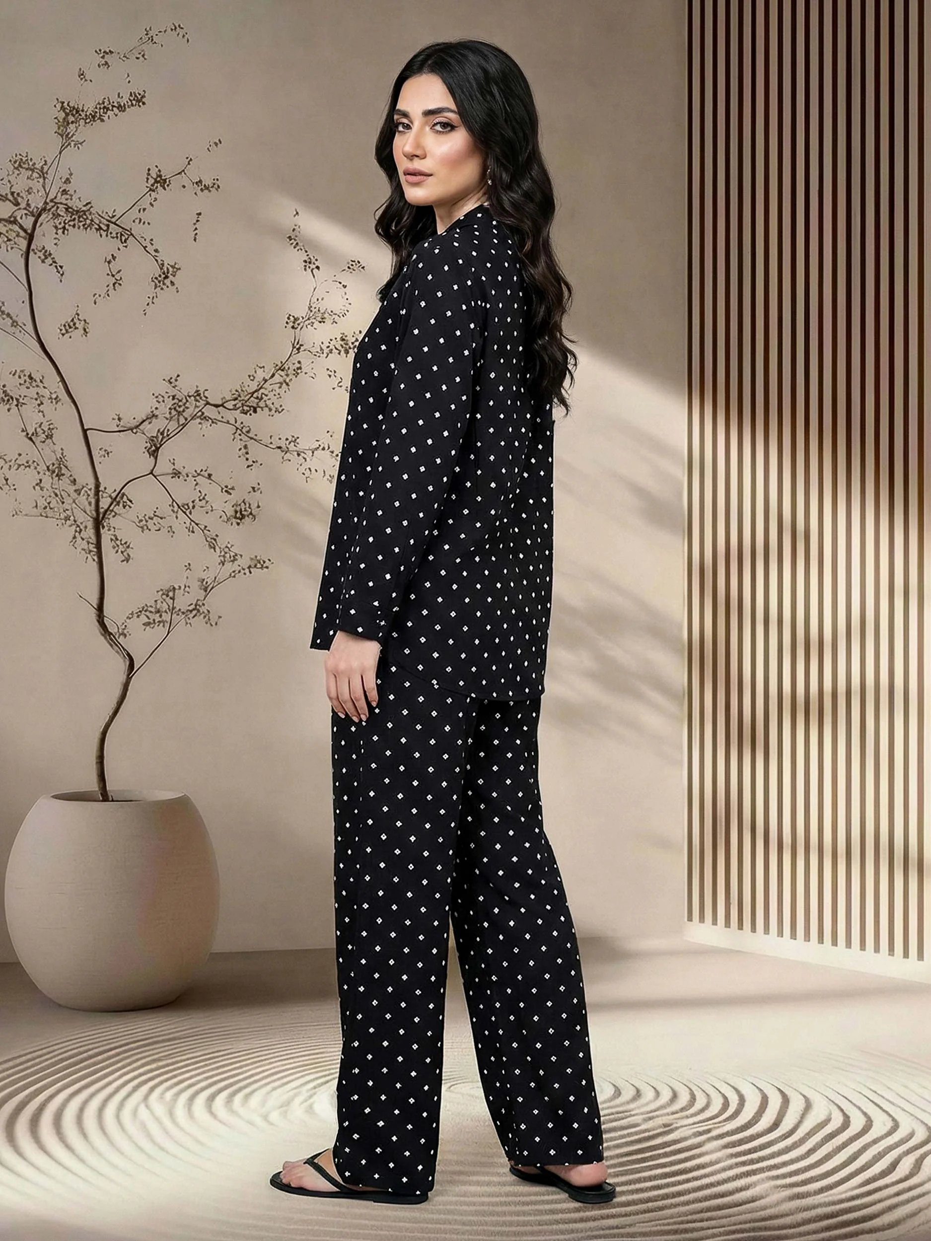 Viscose Slub Co-ord set - Image 3