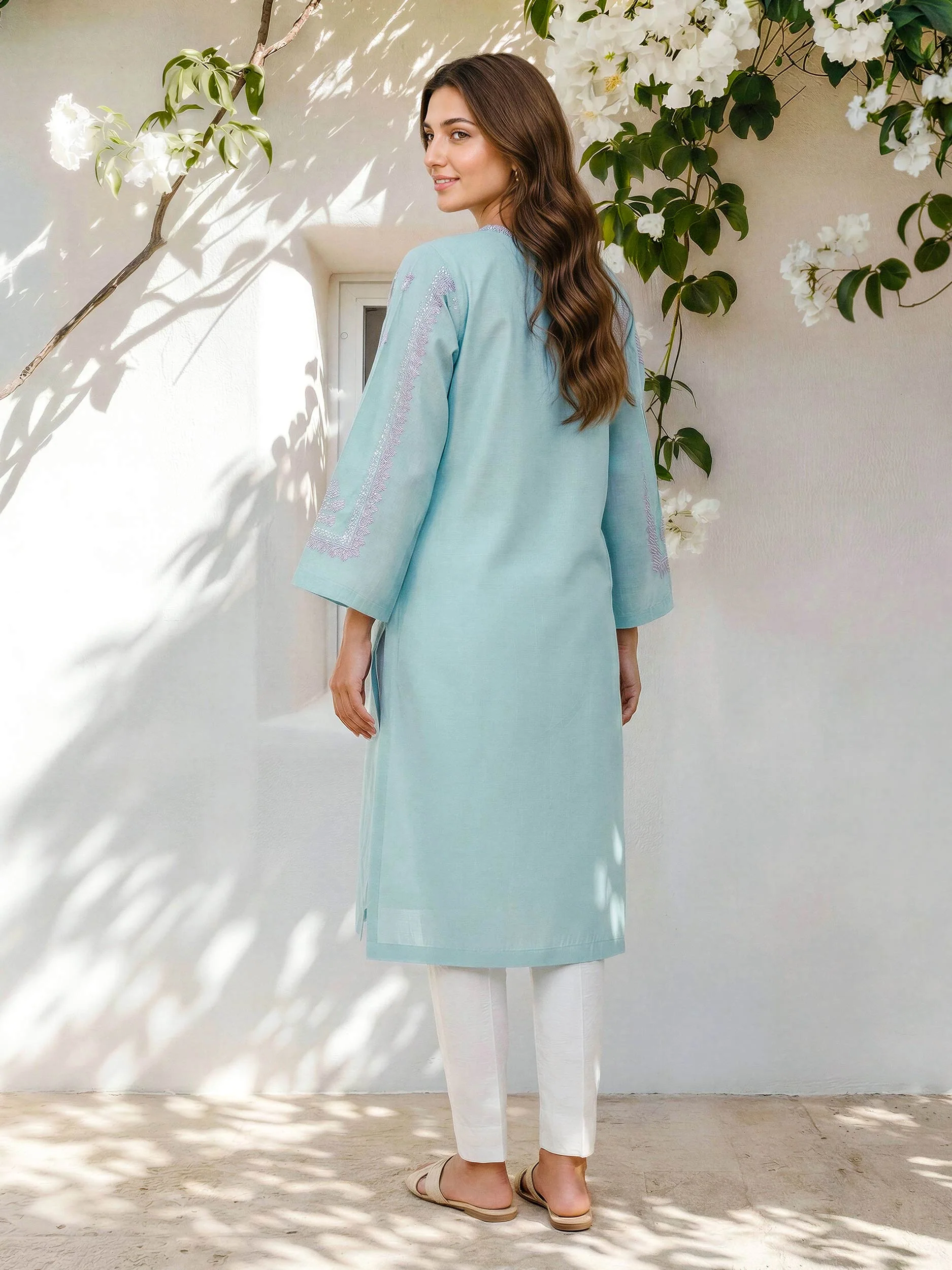 Dobby Shirt-Embroidered (Pret) - Image 3